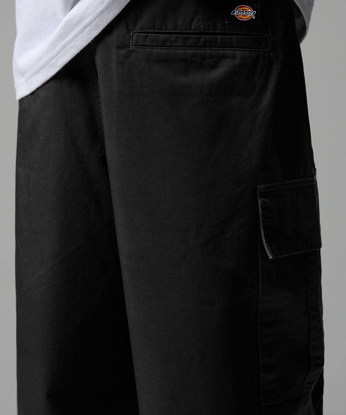 디키즈(DICKIES) 워시드 트윌 카고 쇼츠 Black
