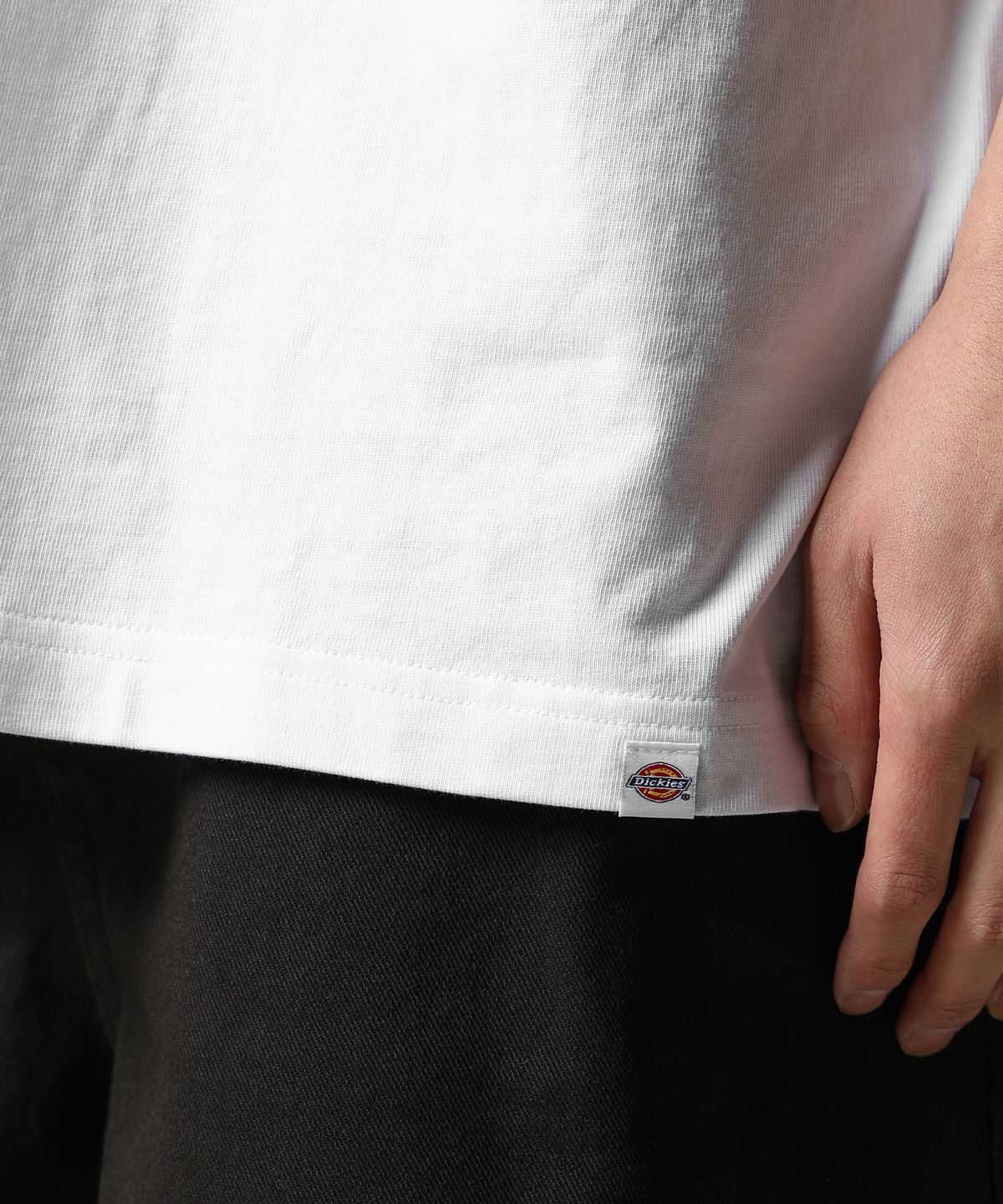 디키즈(DICKIES) 베이직 로고 티셔츠 White