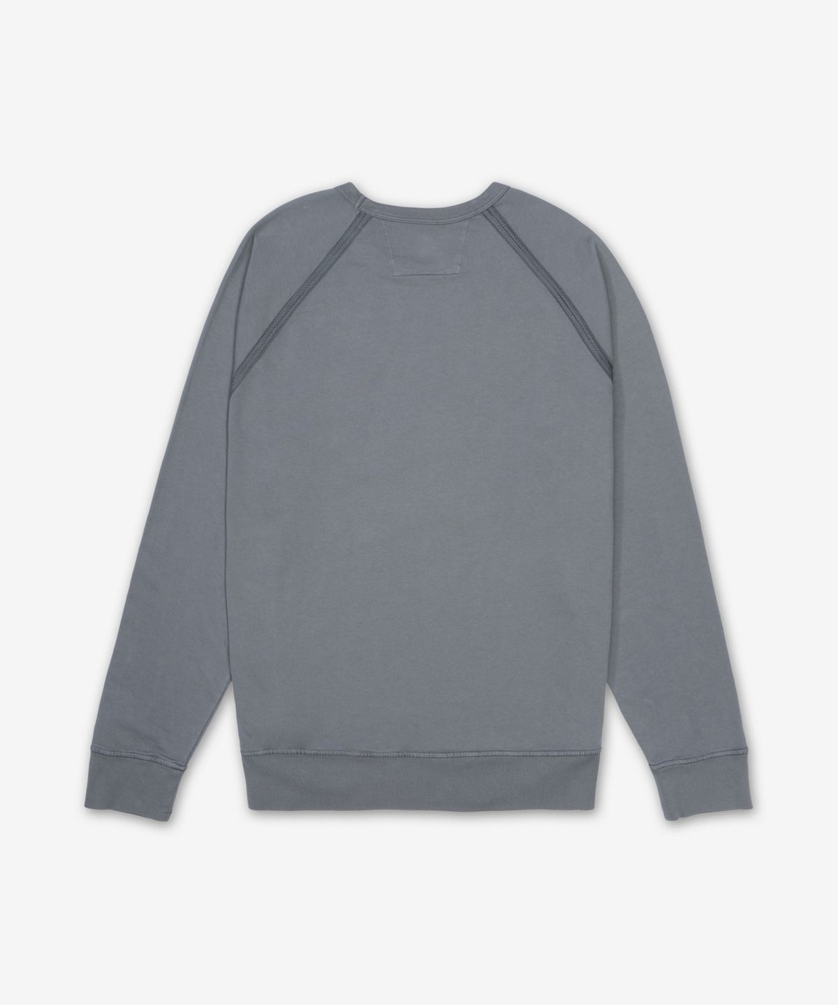 씨피 컴퍼니(CP Company) 라이트 플리스 로고 크루넥 맨투맨 - 스모크 펄 / 18CMSS038A002246G935