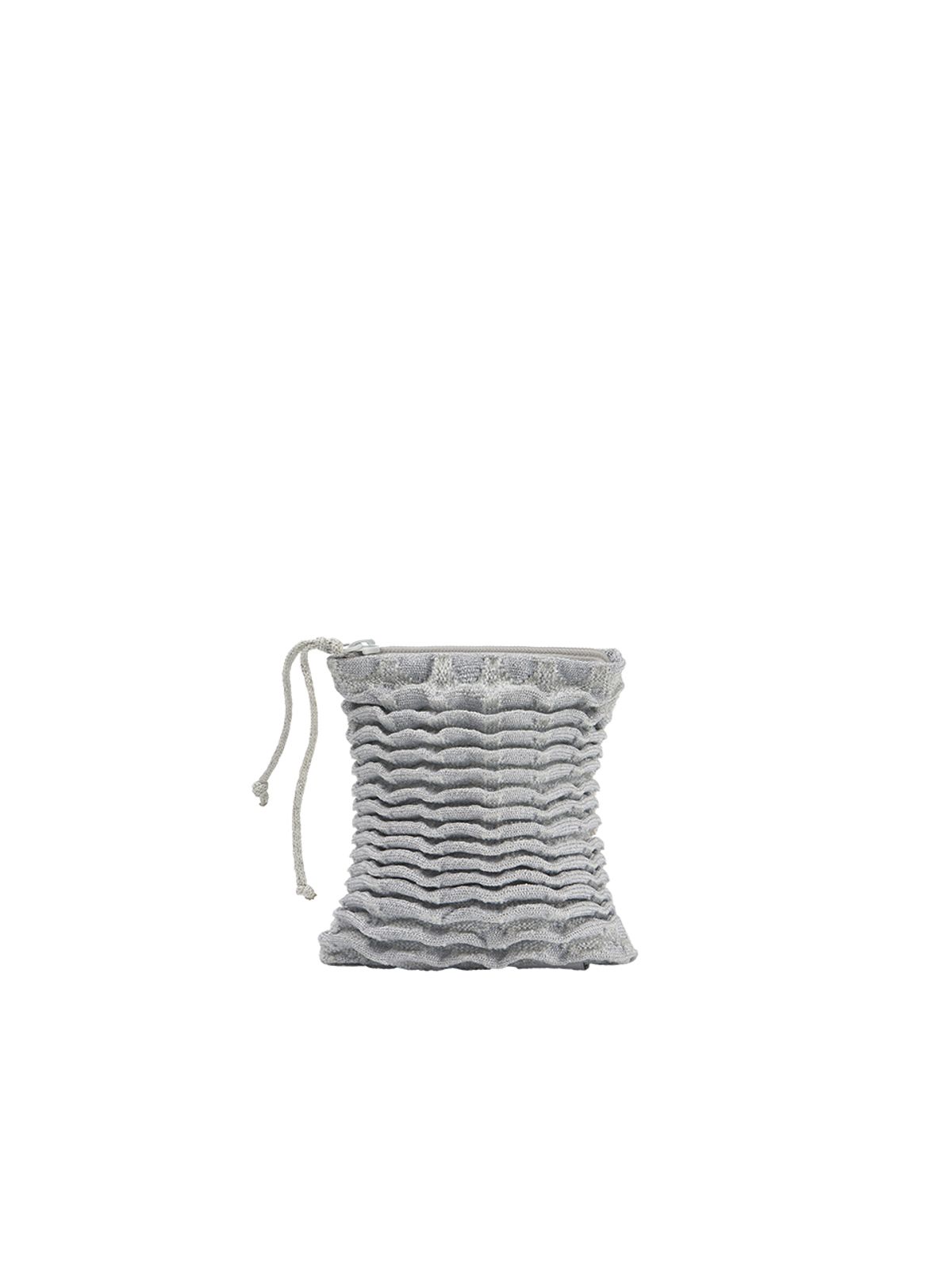 조셉앤스테이시(JOSEPH&STACEY) Blow Flow Knit Pouch S Starry Pearl Grey