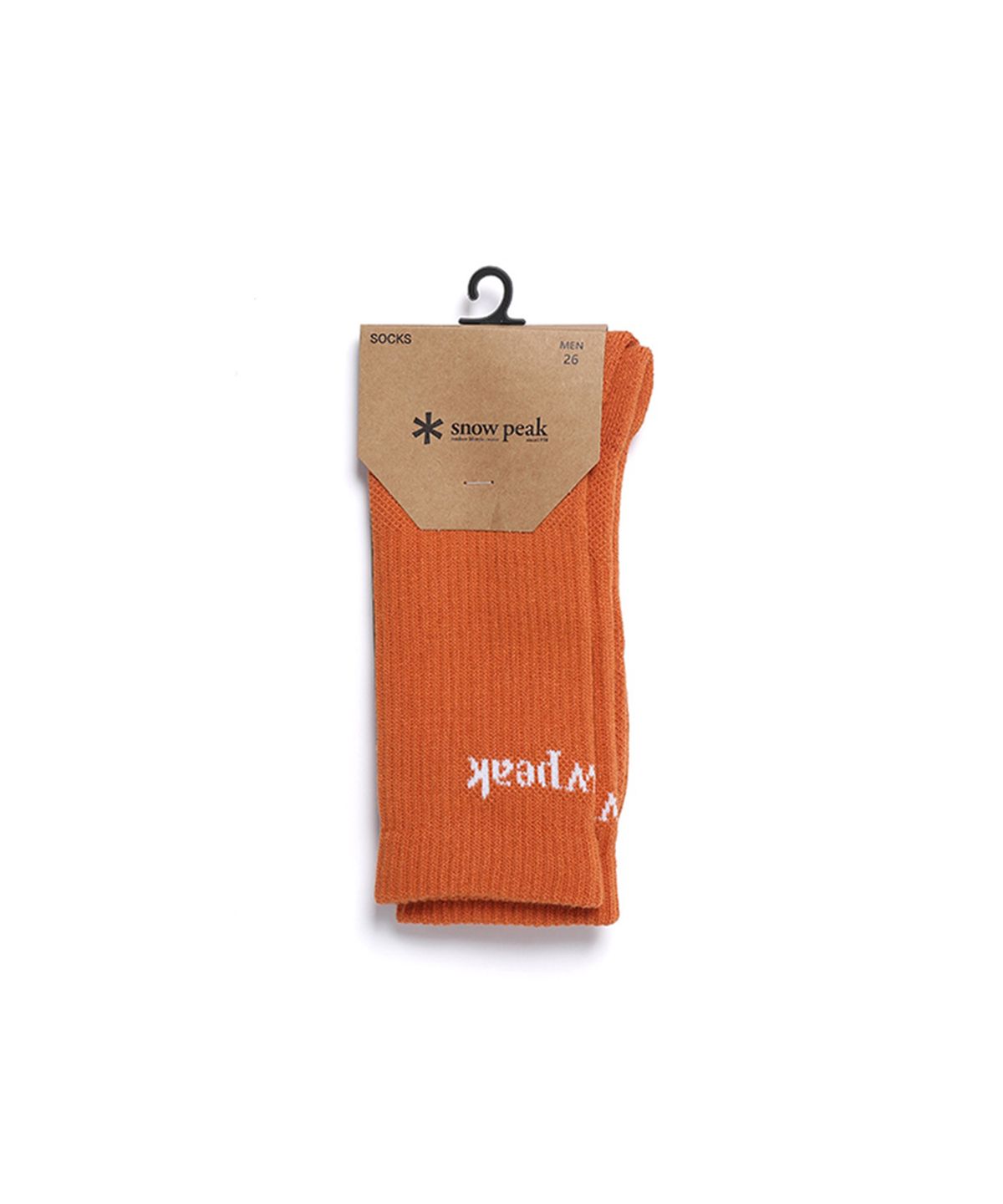 스노우피크 어패럴(SNOWPEAK APPAREL) 쿨맥스 삭스 (S25MUTSO89) Orange