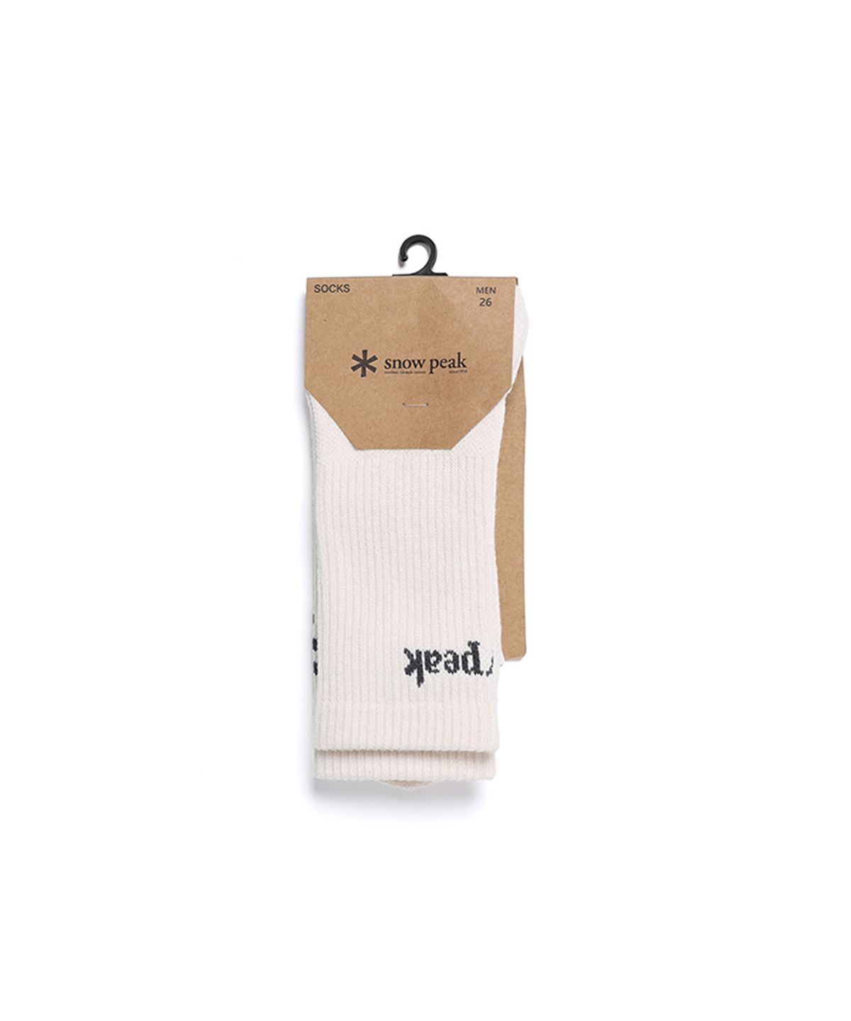 스노우피크 어패럴(SNOWPEAK APPAREL) 쿨맥스 삭스 (S25MUTSO89) Cream