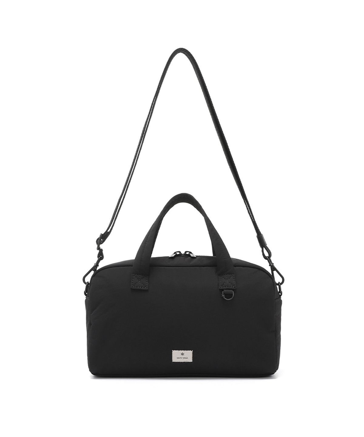 스노우피크 어패럴(SNOWPEAK APPAREL) 소프트윌 스몰 볼링백 (S25SWFCB27) Black