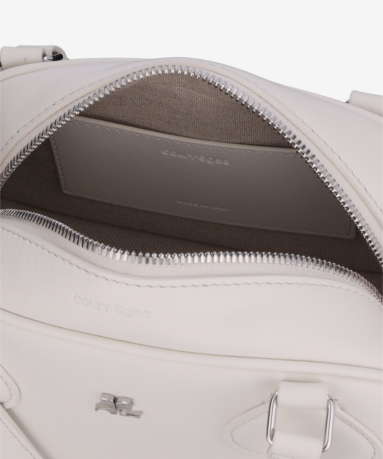 【COURREGES】Friday Bowling Baguette Tote Bag/全国送料込み 125GSA167DE00369011_3.jpg