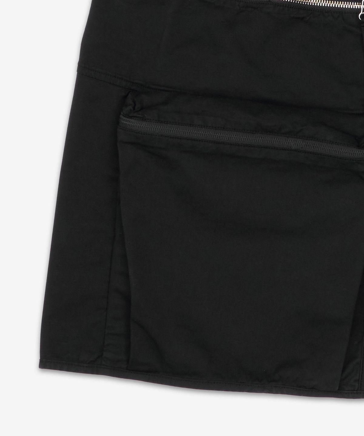 헬무트 랭(HELMUT LANG) 필드 미니 스커트 - 블랙 / P03HW301001