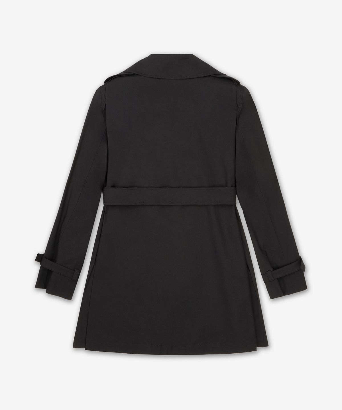 막스마라(MAXMARA) 로고 자수 코튼 트렌치 코트 - 네로 / 2511021012600009