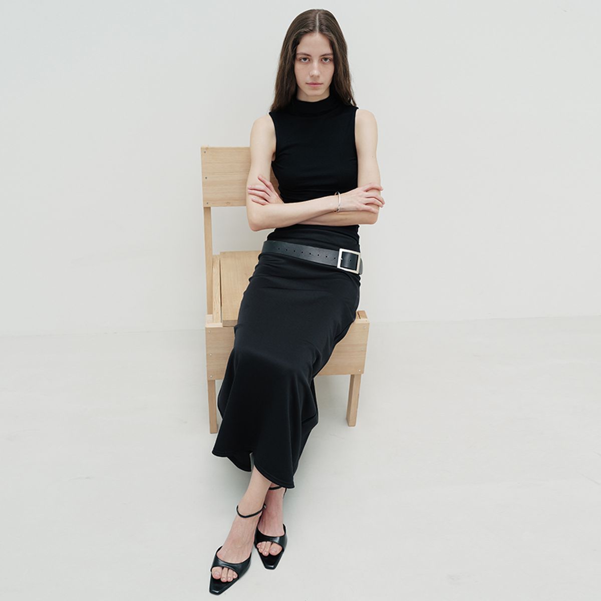 키에레이(CHIELEI) CLASSIC MARGOT SANDAL [C5S05BK]
