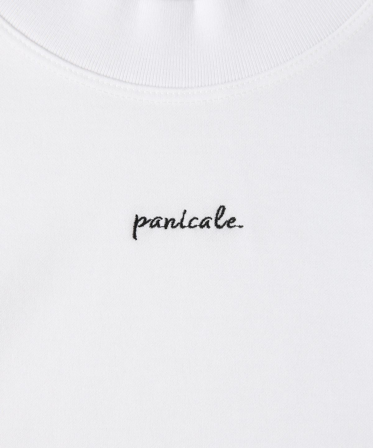 빠니깔레(PANICALE) 화이트 쿨에버 스트레치 로고 티셔츠