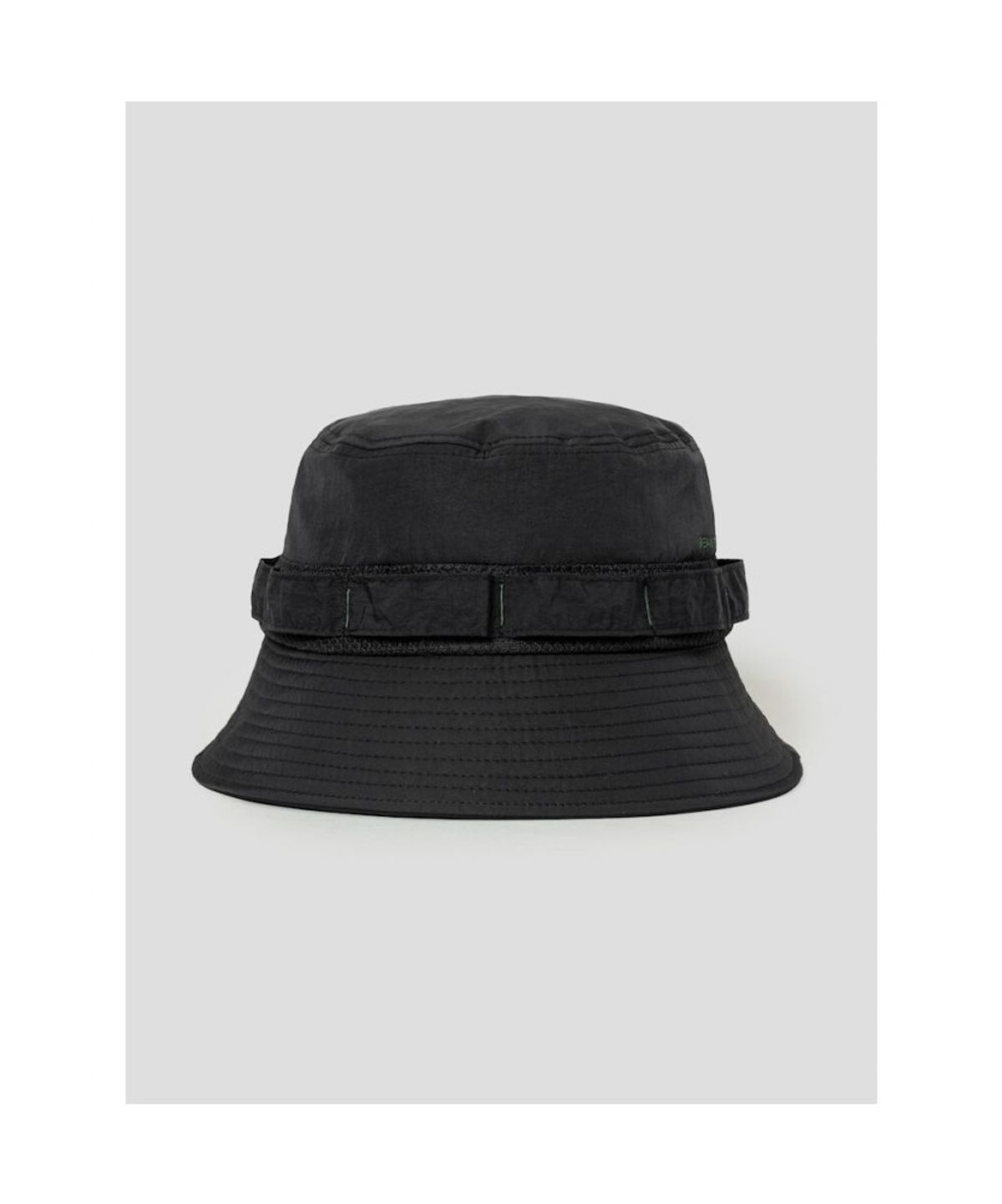 빈폴 액세서리(BEANPOLE ACCESSORY) 나일론 스티치 버킷햇 - 블랙