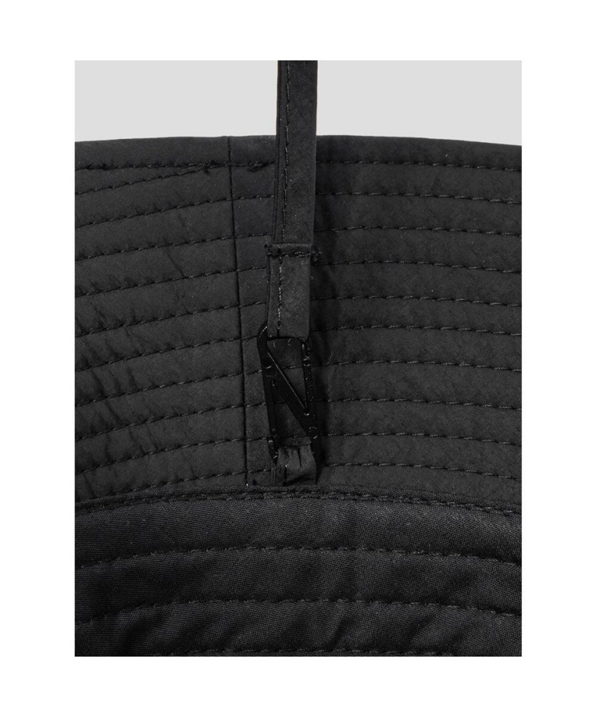 빈폴 액세서리(BEANPOLE ACCESSORY) 나일론 스티치 버킷햇 - 블랙