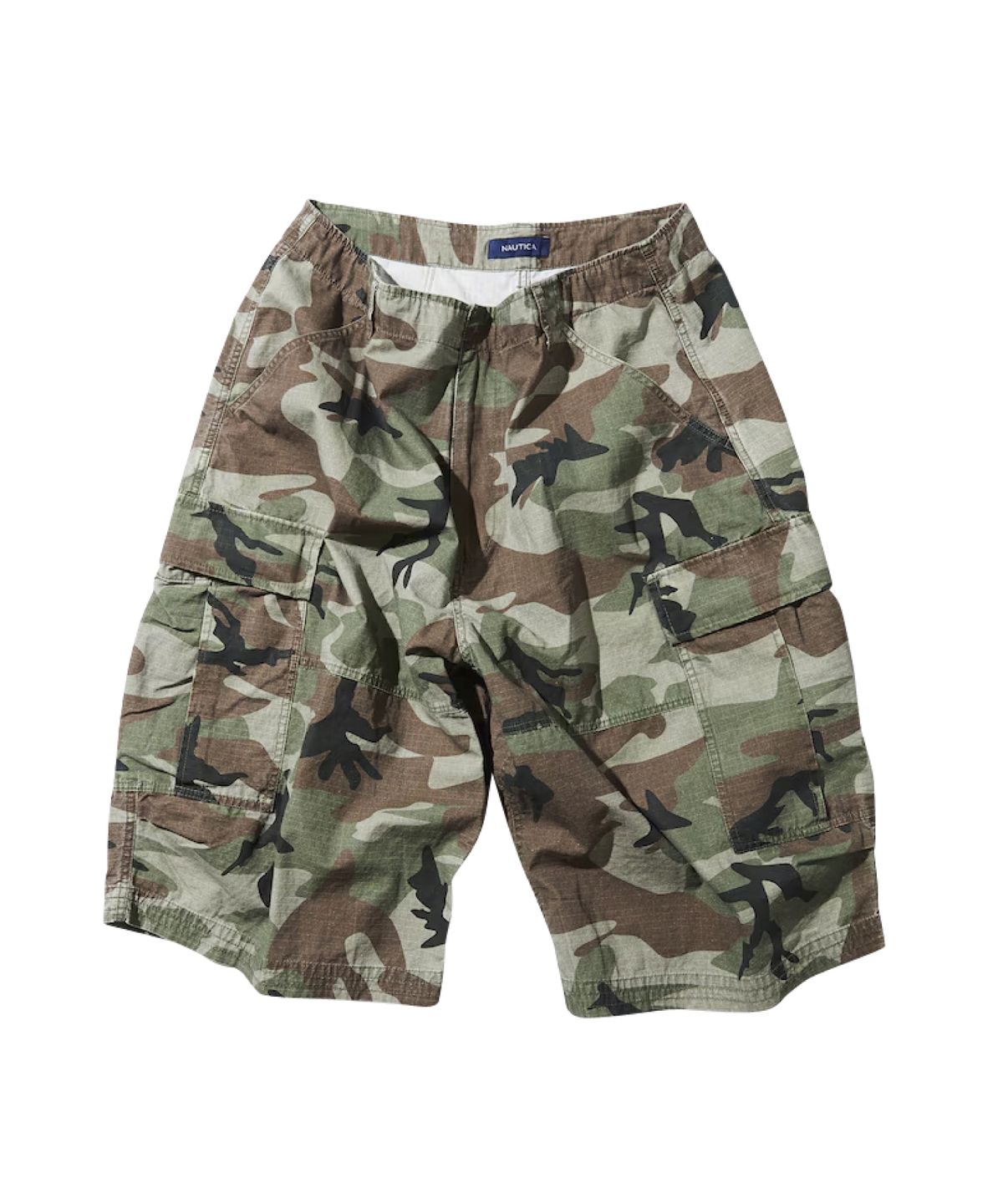 노티카(NAUTICA) 슈퍼 와이드 커브 카고 숏팬츠 JSP7655