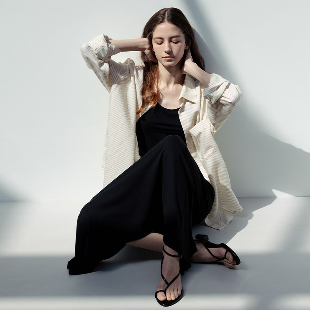 키에레이(CHIELEI) STRAPPY EMILY SANDAL [C5S07BK]
