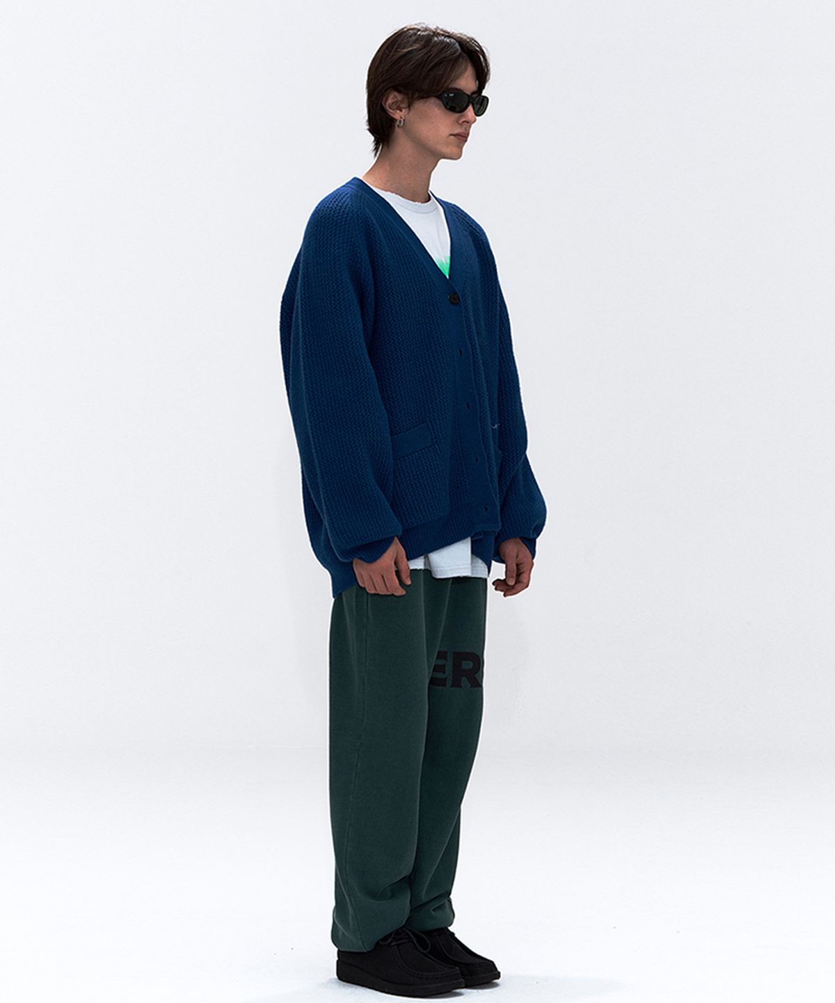에르에르(ERER) [UN] ERER Sweat Joggers Pants Green