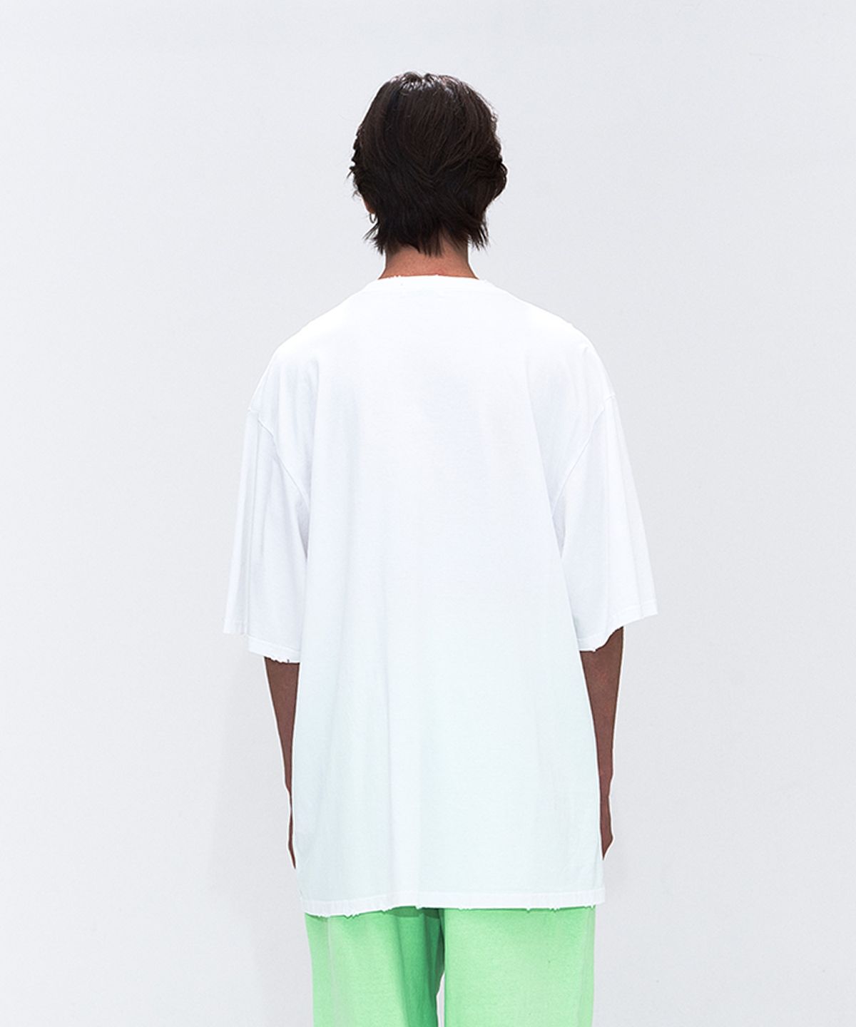 에르에르(ERER) [UN] ERER Neon Graffiti T-Shirt White