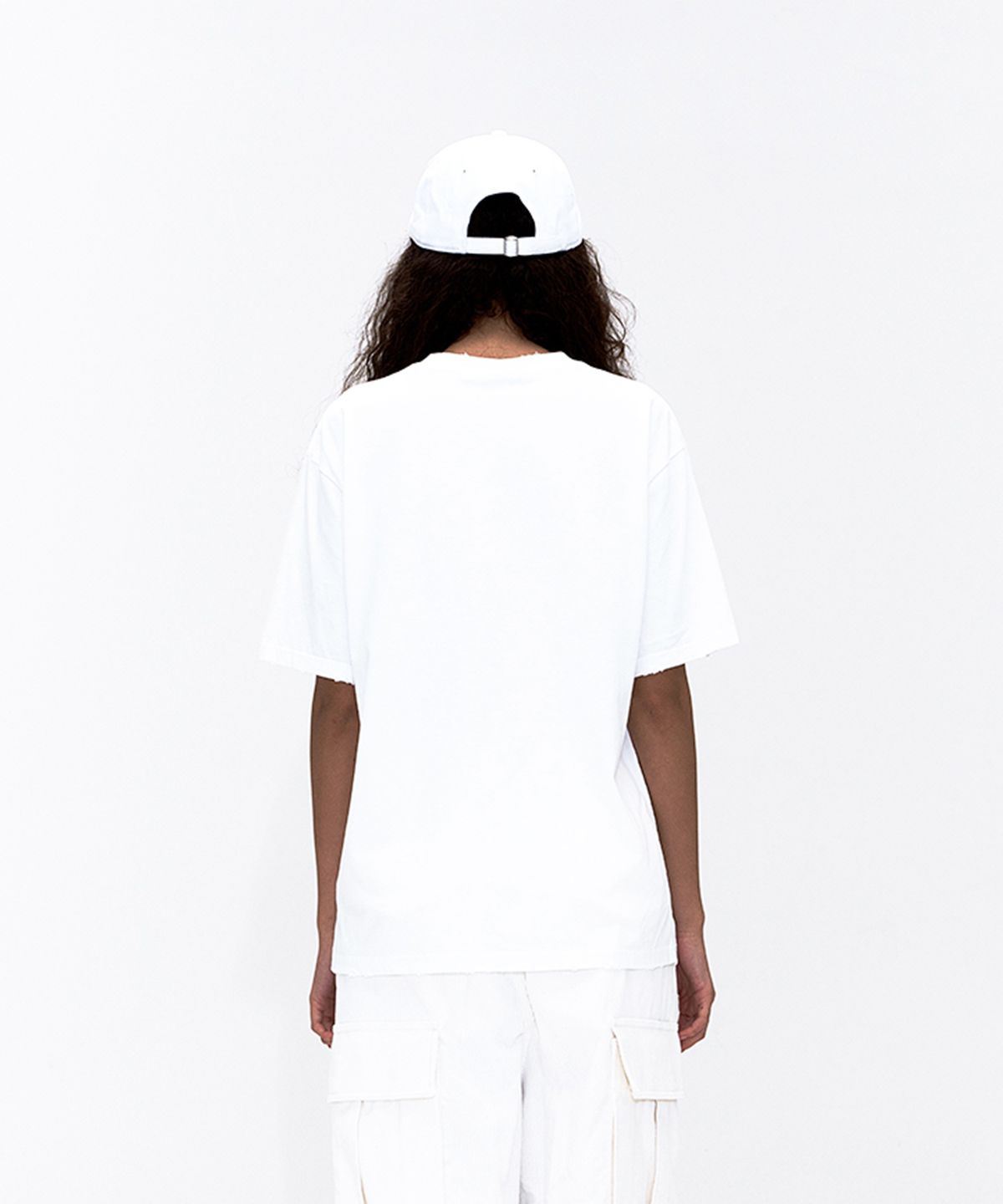 에르에르(ERER) [UN] ERER Neon Graffiti T-Shirt White