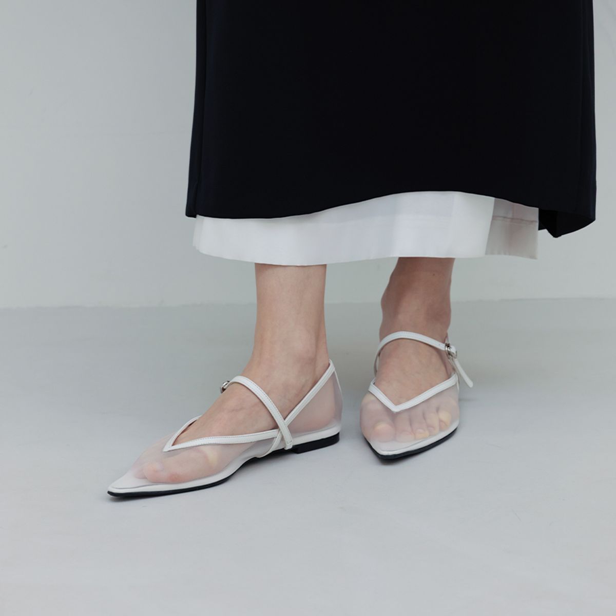 키에레이(CHIELEI) MIA FLAT [C5S08WT]