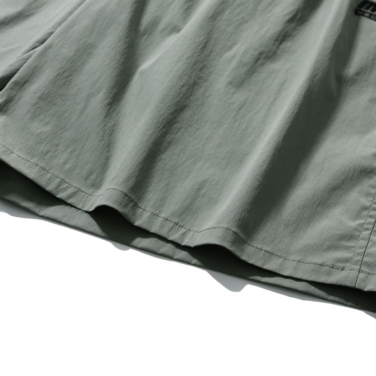 엠피티유(MPTU) [SS25] TRACK SHORTS / FOLIAGE GREEN