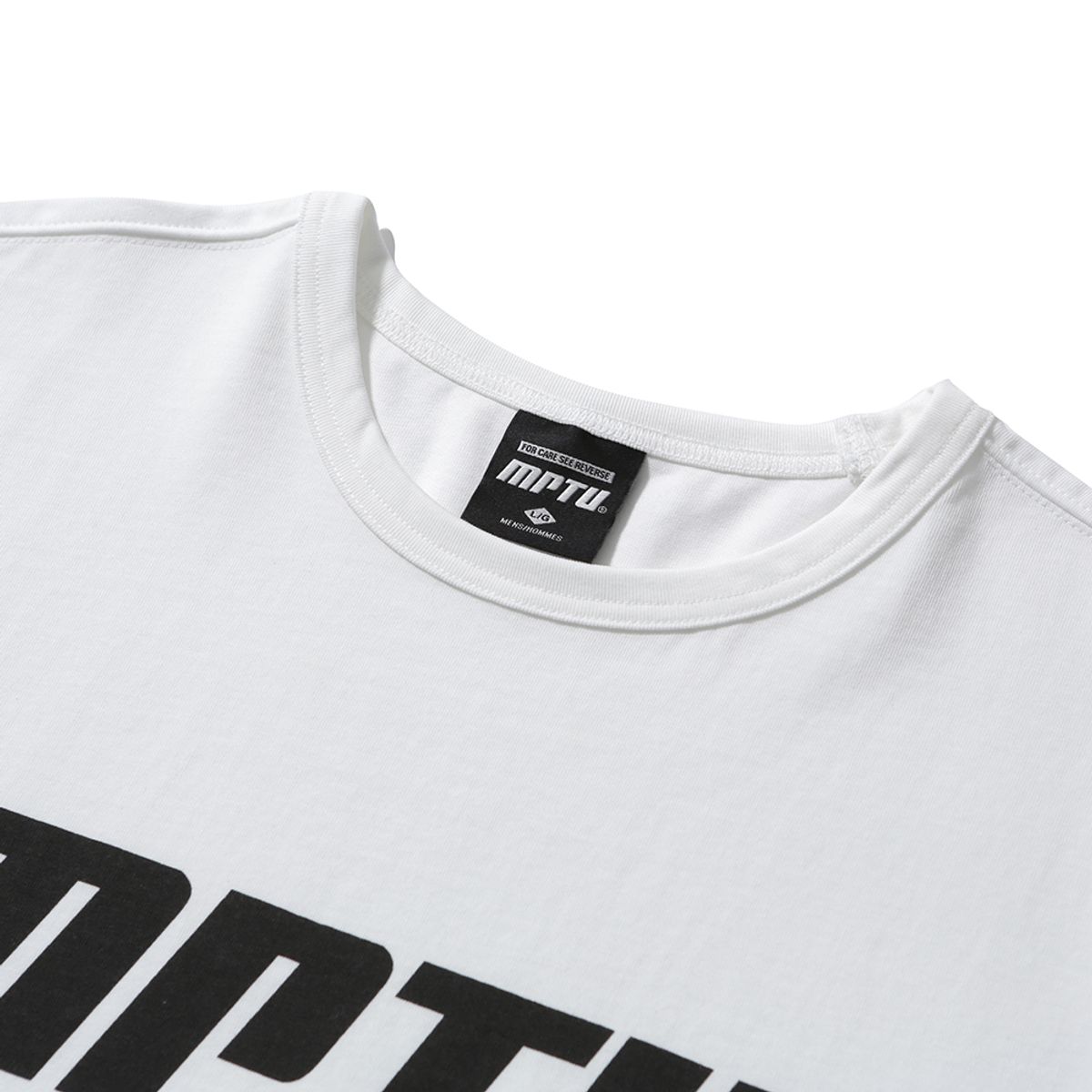 엠피티유(MPTU) [SS25] PRODUCT LOGO S/S SHIRT / OFF WHITE