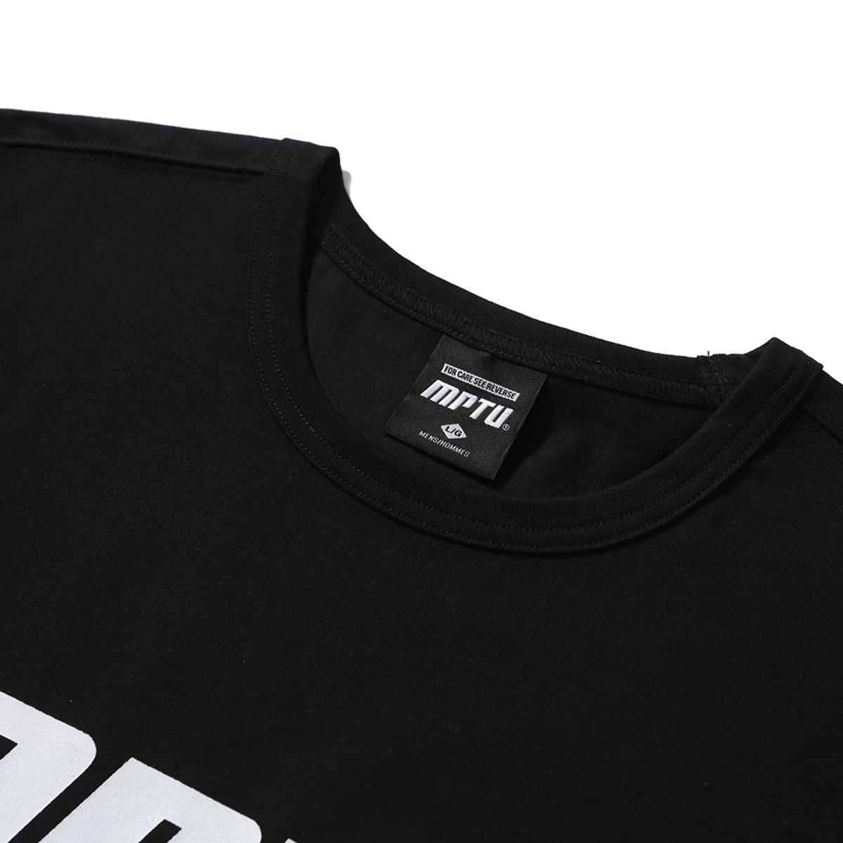 엠피티유(MPTU) [SS25] PRODUCT LOGO S/S SHIRT / BLACK