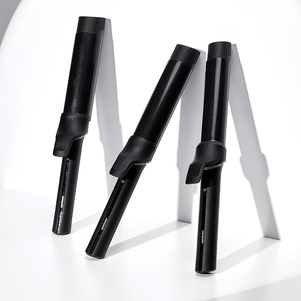 글램팜(GLAMPALM) [GP628AG] 글램뮤즈 컬링 아이롱 40mm (퓨어블랙) 봉고데기 웨이브
