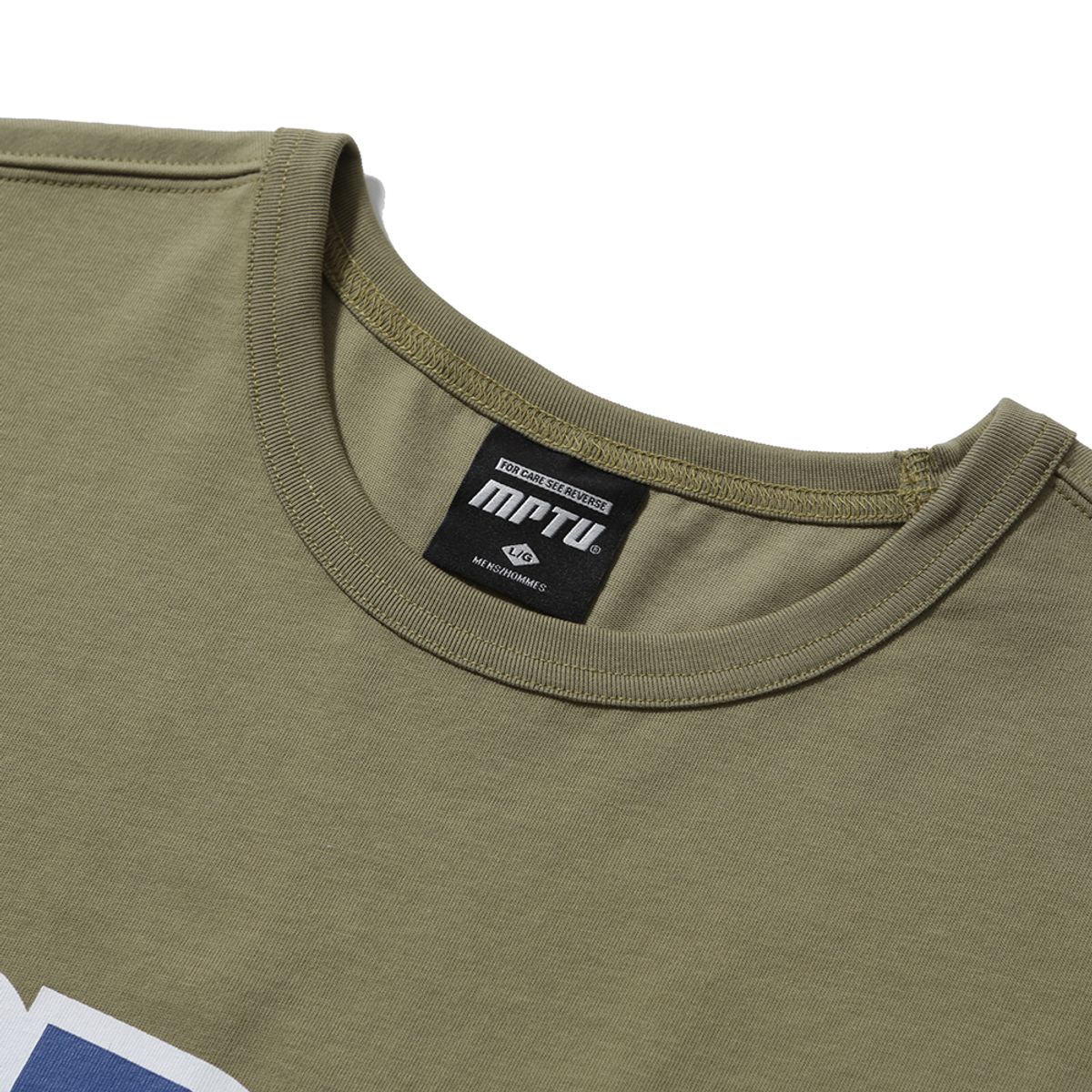 엠피티유(MPTU) [SS25] MPTU LOGO S/S SHIRT / OLIVE