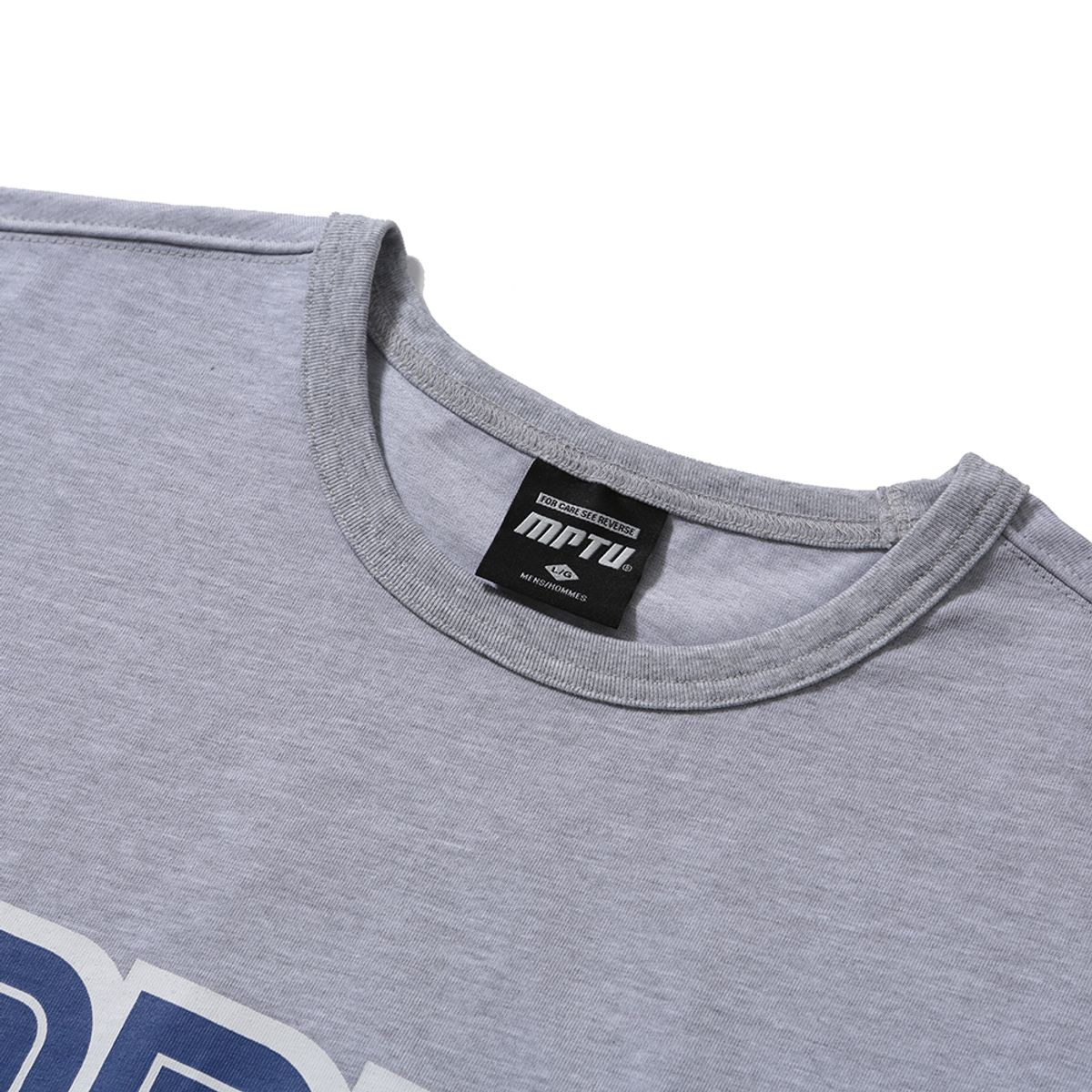 엠피티유(MPTU) [SS25] MPTU LOGO S/S SHIRT / HEATHER GRAY