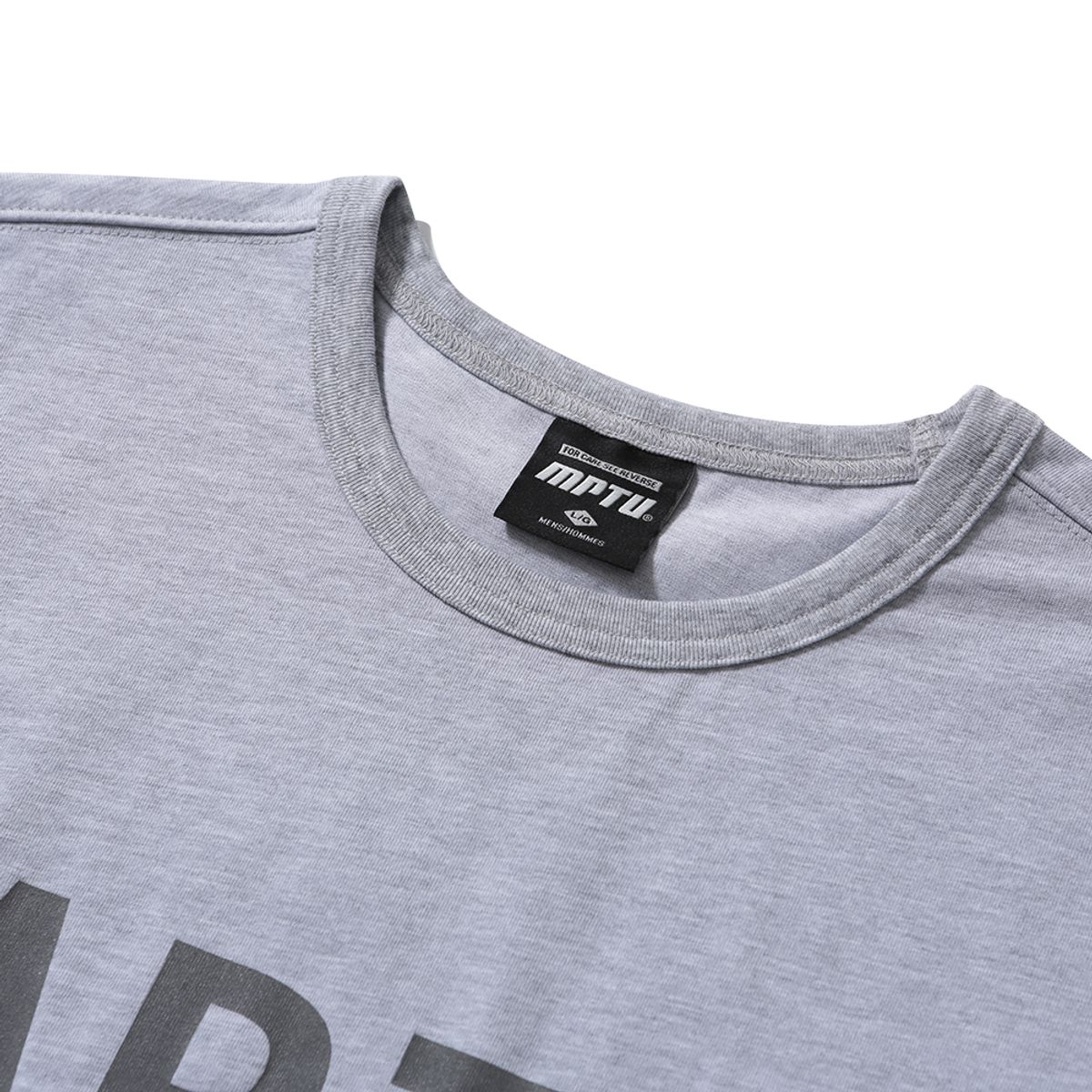 엠피티유(MPTU) [SS25] FITNESS LOGO S/S SHIRT / HEATHER GRAY