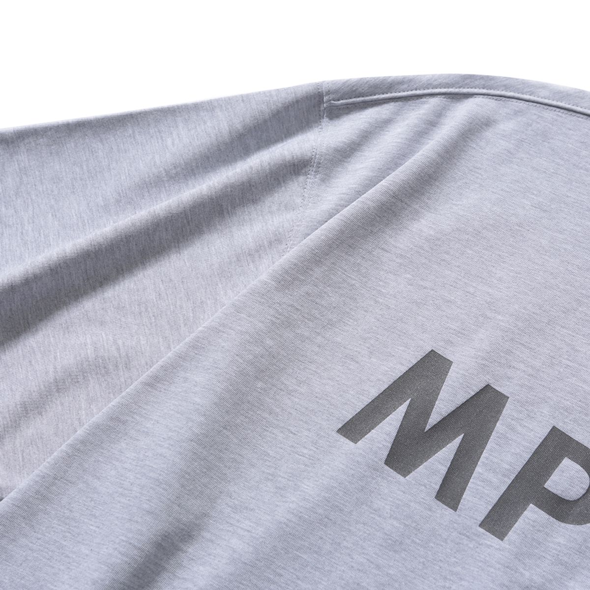 엠피티유(MPTU) [SS25] FITNESS LOGO S/S SHIRT / HEATHER GRAY