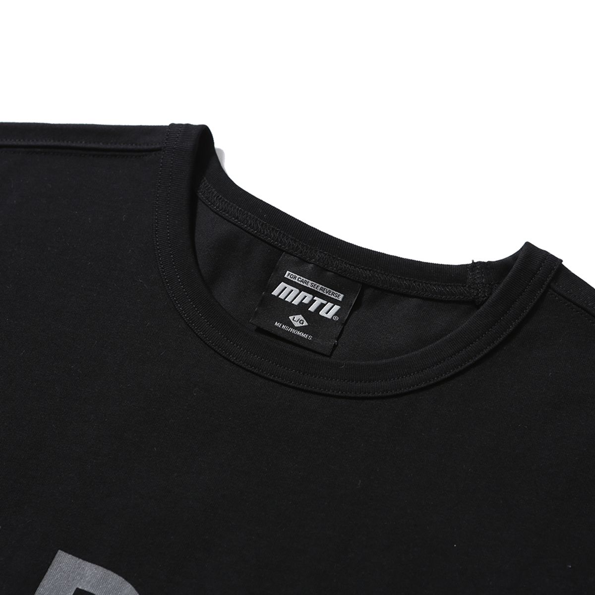 엠피티유(MPTU) [SS25] FITNESS LOGO S/S SHIRT / BLACK