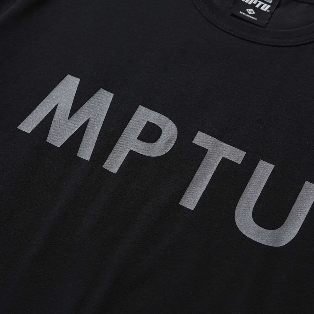 엠피티유(MPTU) [SS25] FITNESS LOGO S/S SHIRT / BLACK