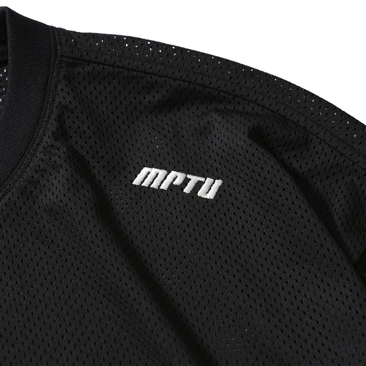 엠피티유(MPTU) [SS25] TRAINING MESH TOP / BLACK