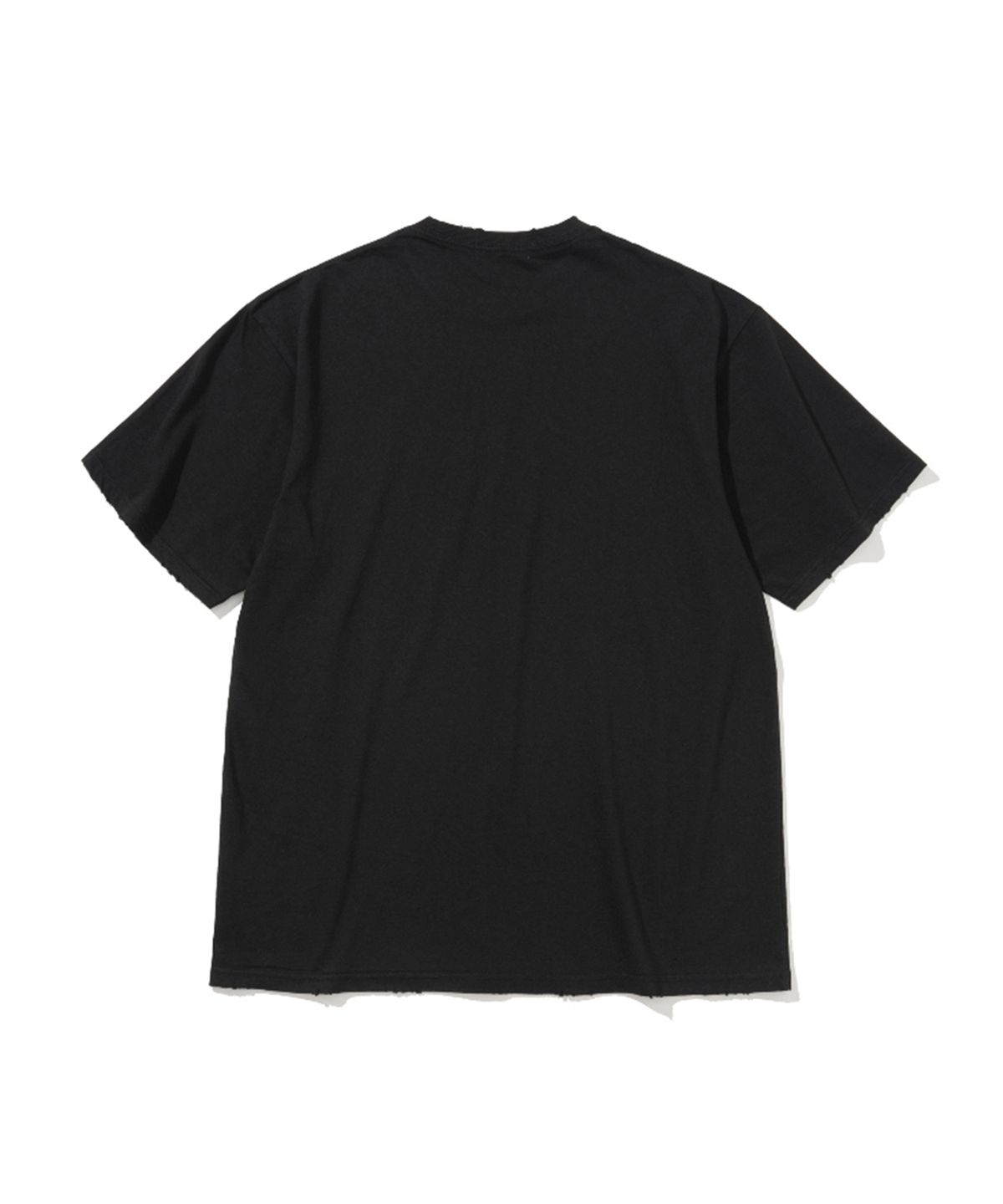 에르에르(ERER) [UN] ERER Neon Graffiti T-Shirt Black