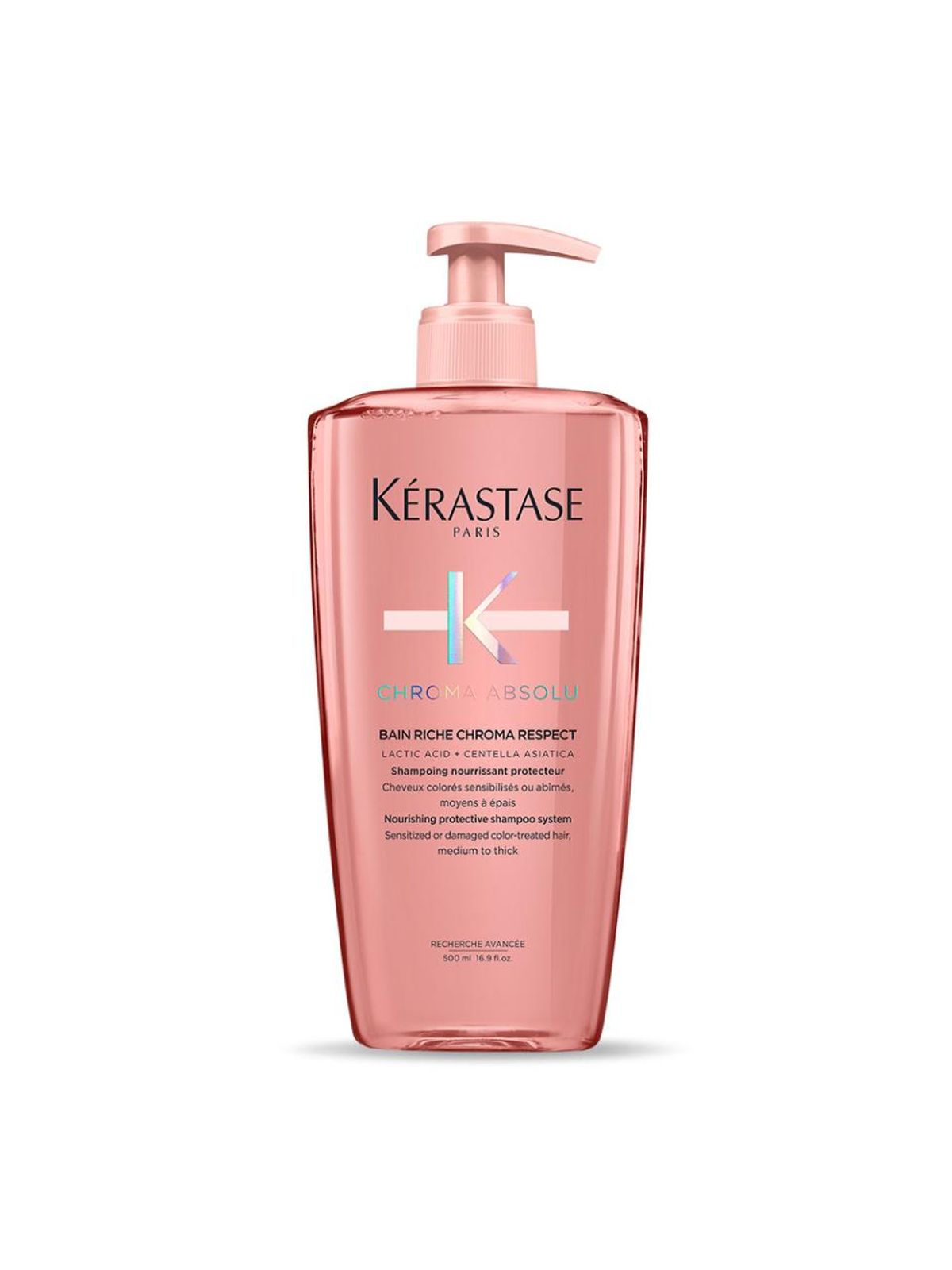 케라스타즈(KERASTASE) 방 크로마 압솔뤼 샴푸 500ml [손상 컬러 모발용 샴푸]