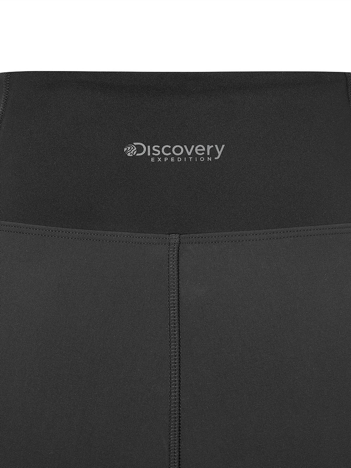 디스커버리 익스페디션(DISCOVERY EXPEDITION) 여성 아웃도어 하이브리드 레깅스 (BLACK)