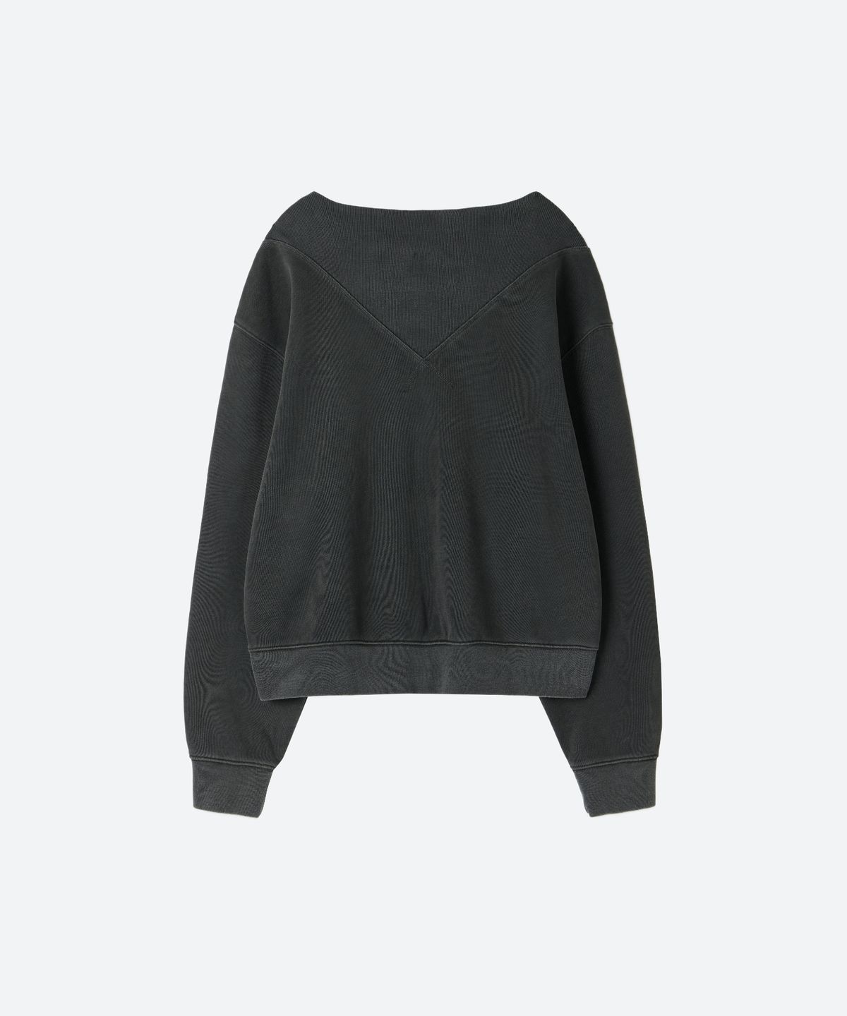 문선 아카이브(MOONSUN ARCHIVE) UNISEX, Pigment Washed Sweatshirt / Charcoal