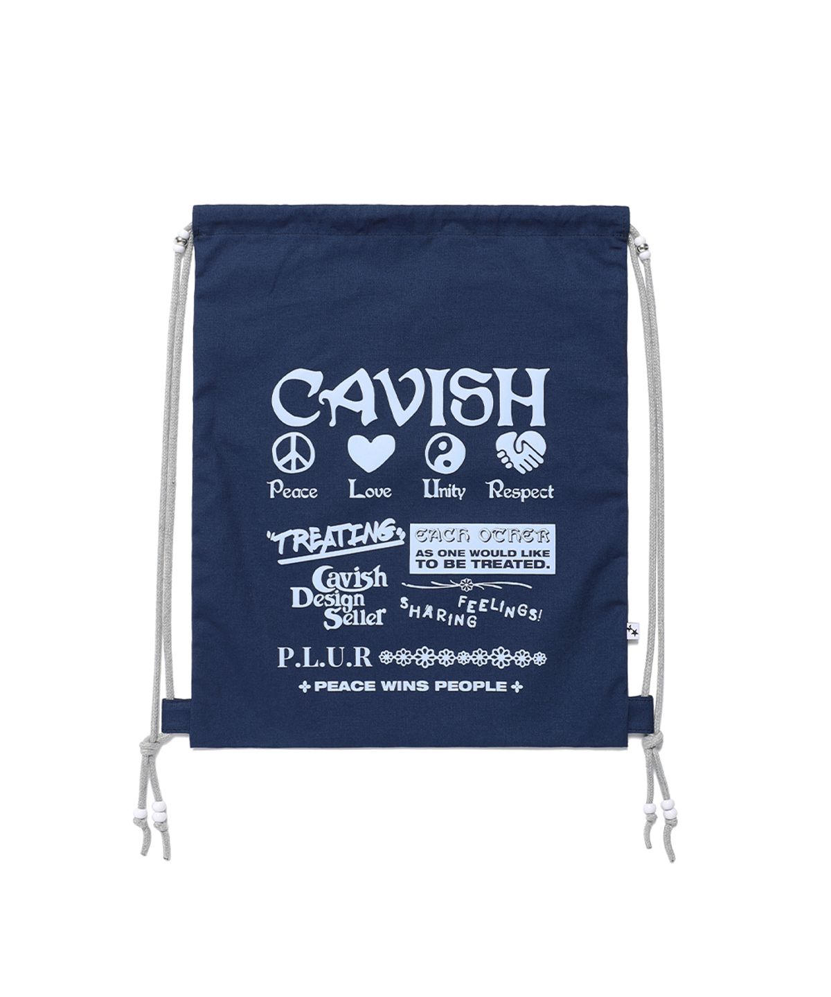 카비시(CAVISH) PLUR GYMSACK NAVY(CV2FMUAB59A)