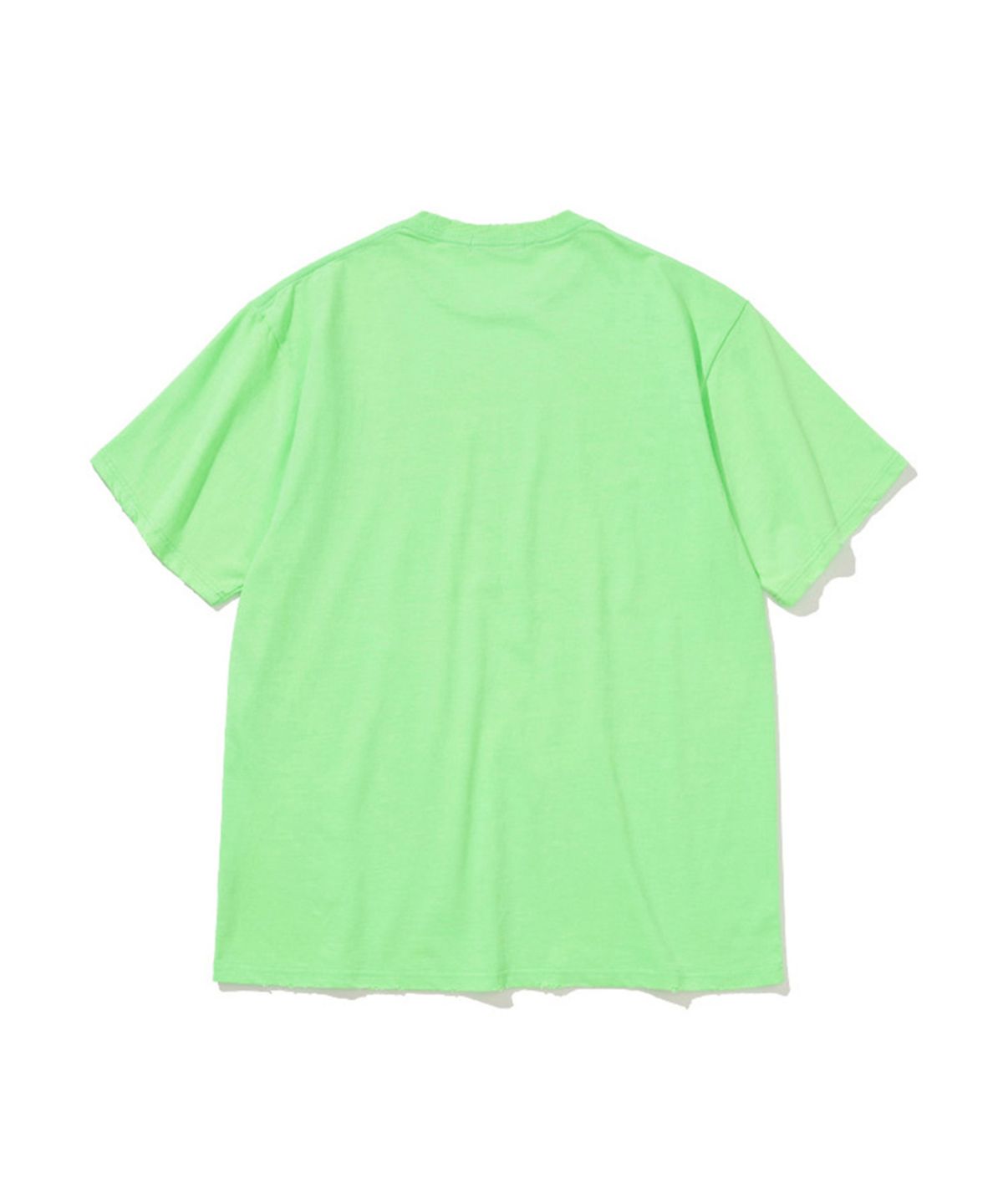 에르에르(ERER) [UN] ARMY Graffiti T-Shirt Neon Lime