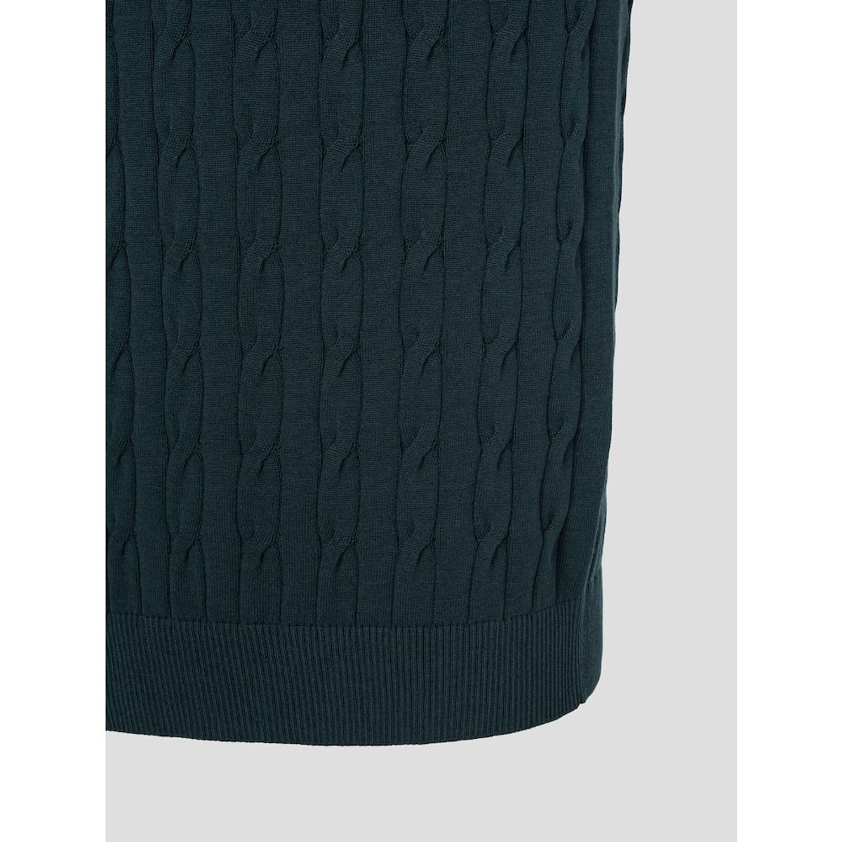빈폴 멘(BEANPOLE MEN) [빈폴솔솔니트] 케이블 칼라넥 니트  그린 (BC5451C40M)