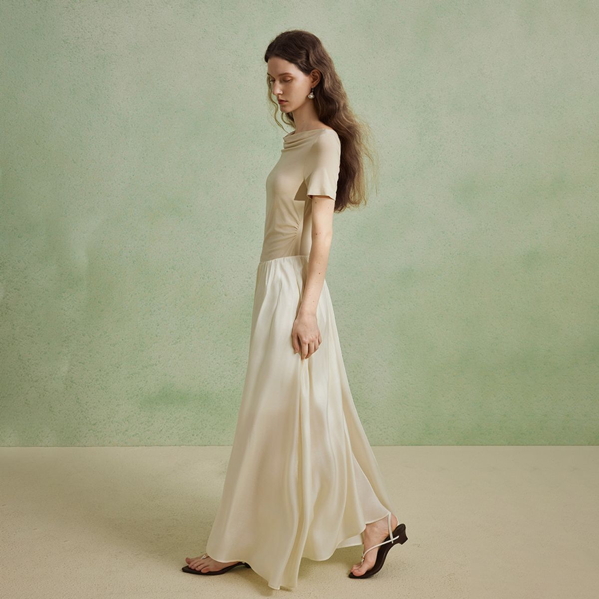 와이와이아이엠(YYIAM) YY_Streamer temperament dress_2color