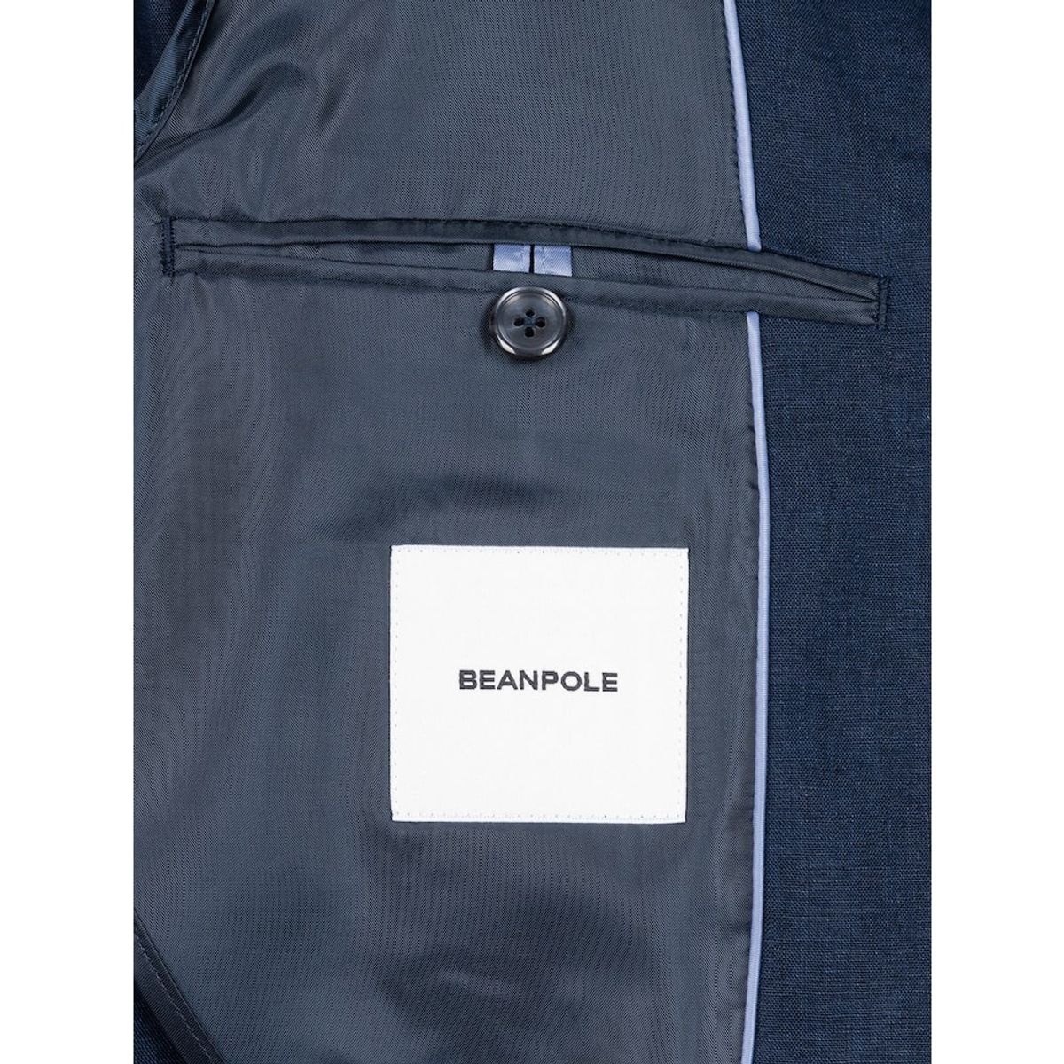 빈폴 멘(BEANPOLE MEN) 리넨 솔리드 재킷  네이비