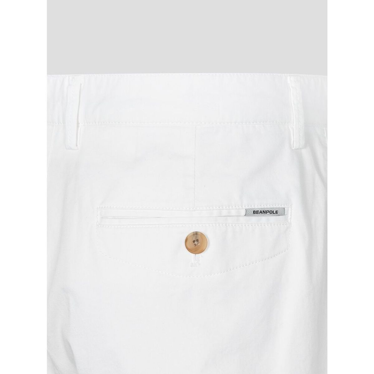 빈폴 멘(BEANPOLE MEN) 치노 하프 팬츠  화이트