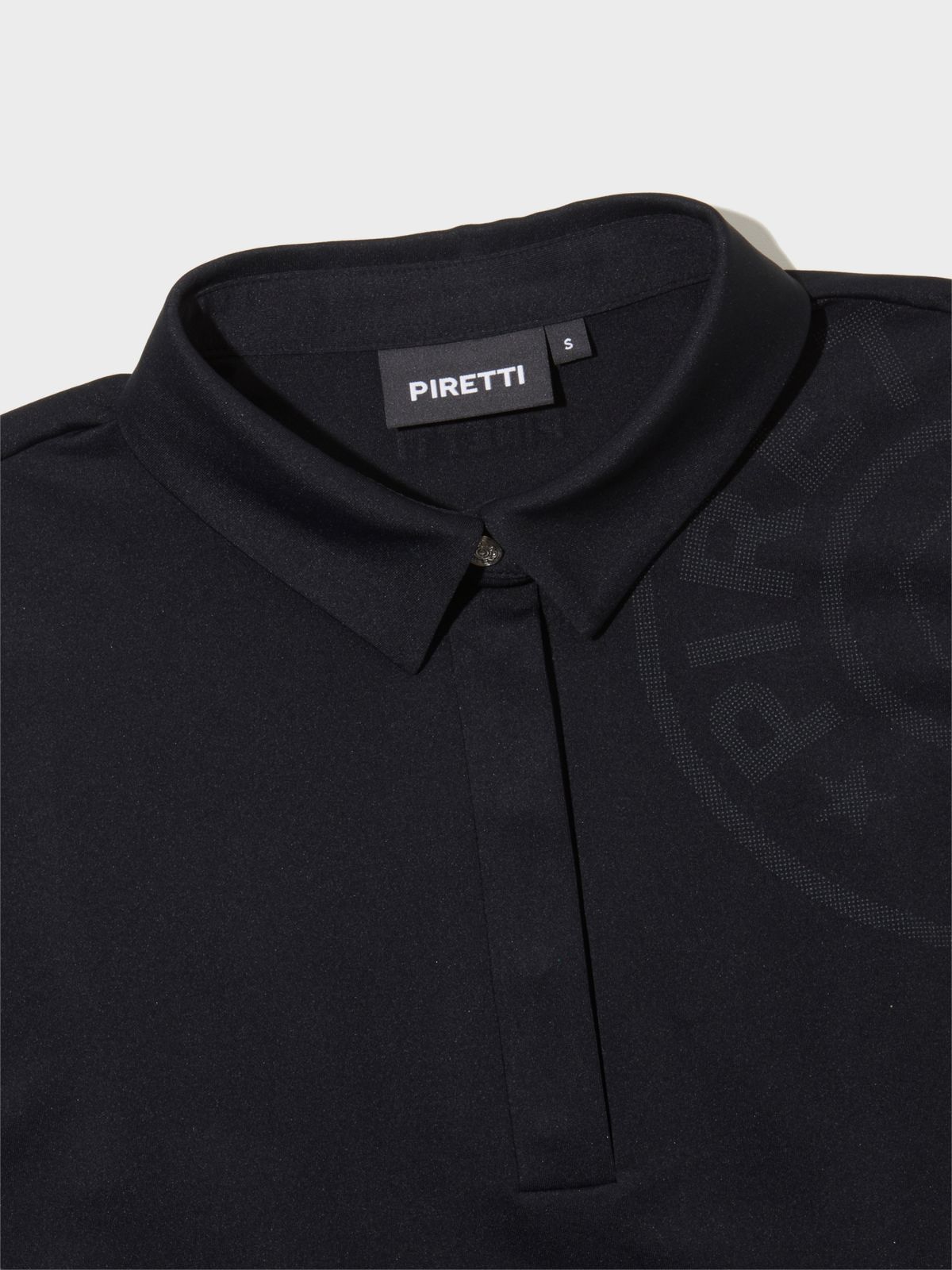 피레티(PIRETTI) 엘리트 폴로 티셔츠 W_Black