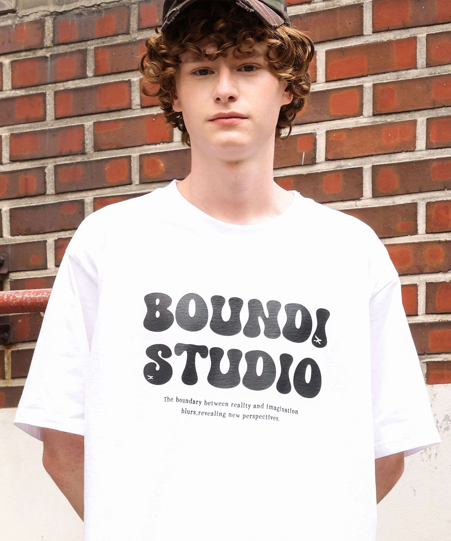 MUSINSA | BOUNDARY Soft Cotton Overfit Bound Studio Short