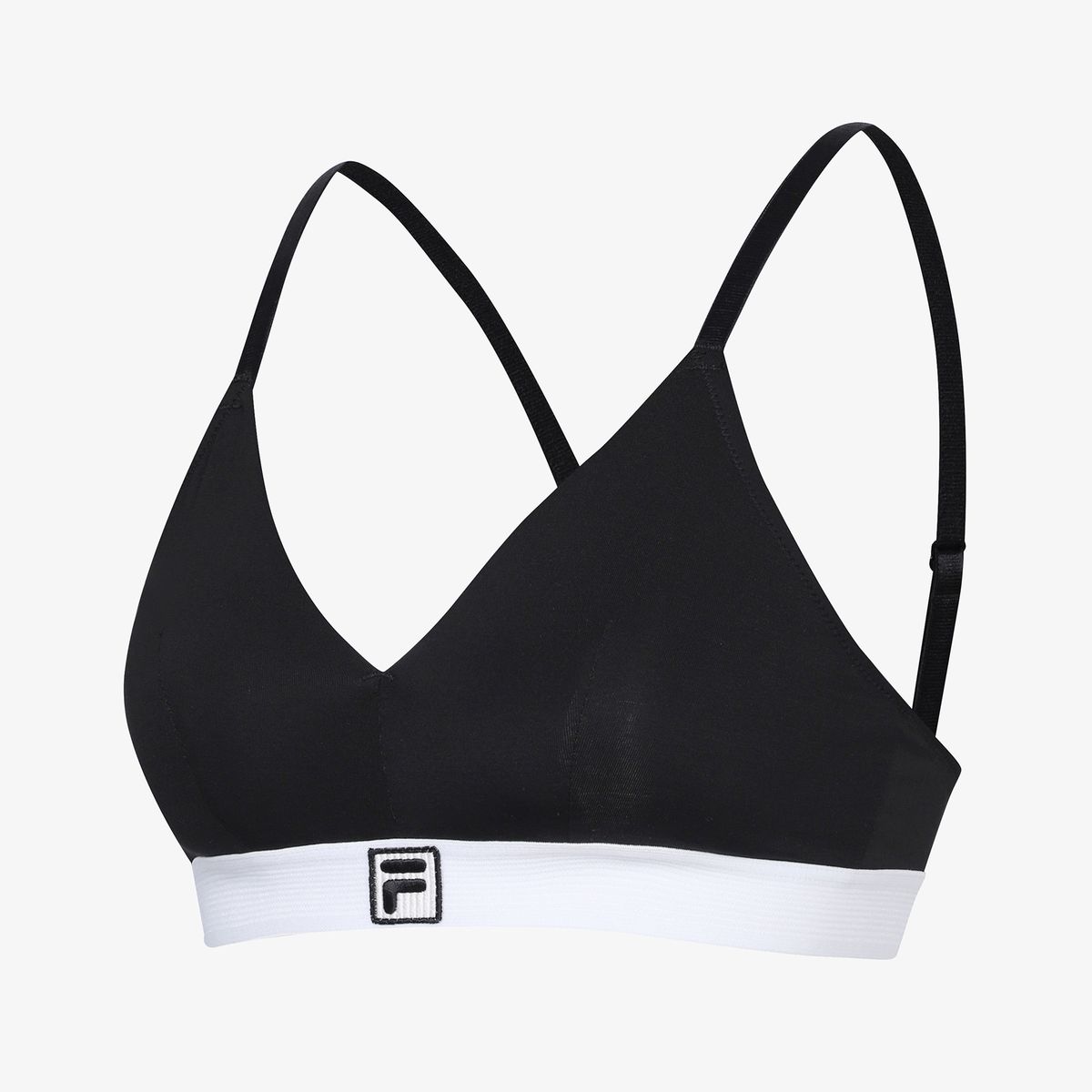 휠라언더웨어(FILA UNDERWEAR) F코튼 트라이앵글 브라(FI4BAH1113FBLK)