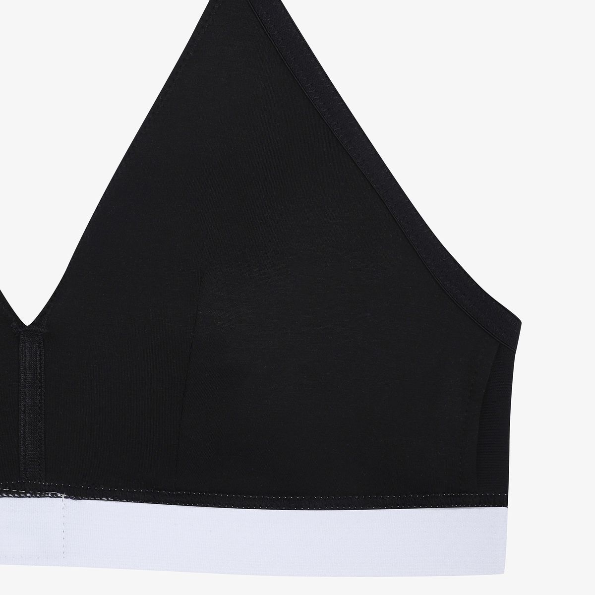 휠라언더웨어(FILA UNDERWEAR) F코튼 트라이앵글 브라(FI4BAH1113FBLK)