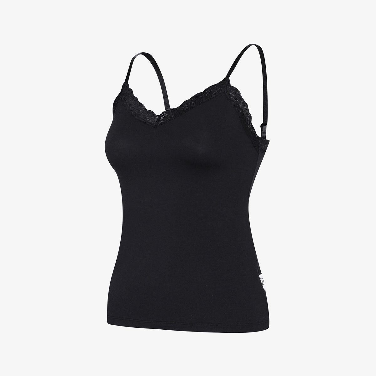 휠라언더웨어(FILA UNDERWEAR) 러버스 캐미솔(FI4CMH1124FBLK)