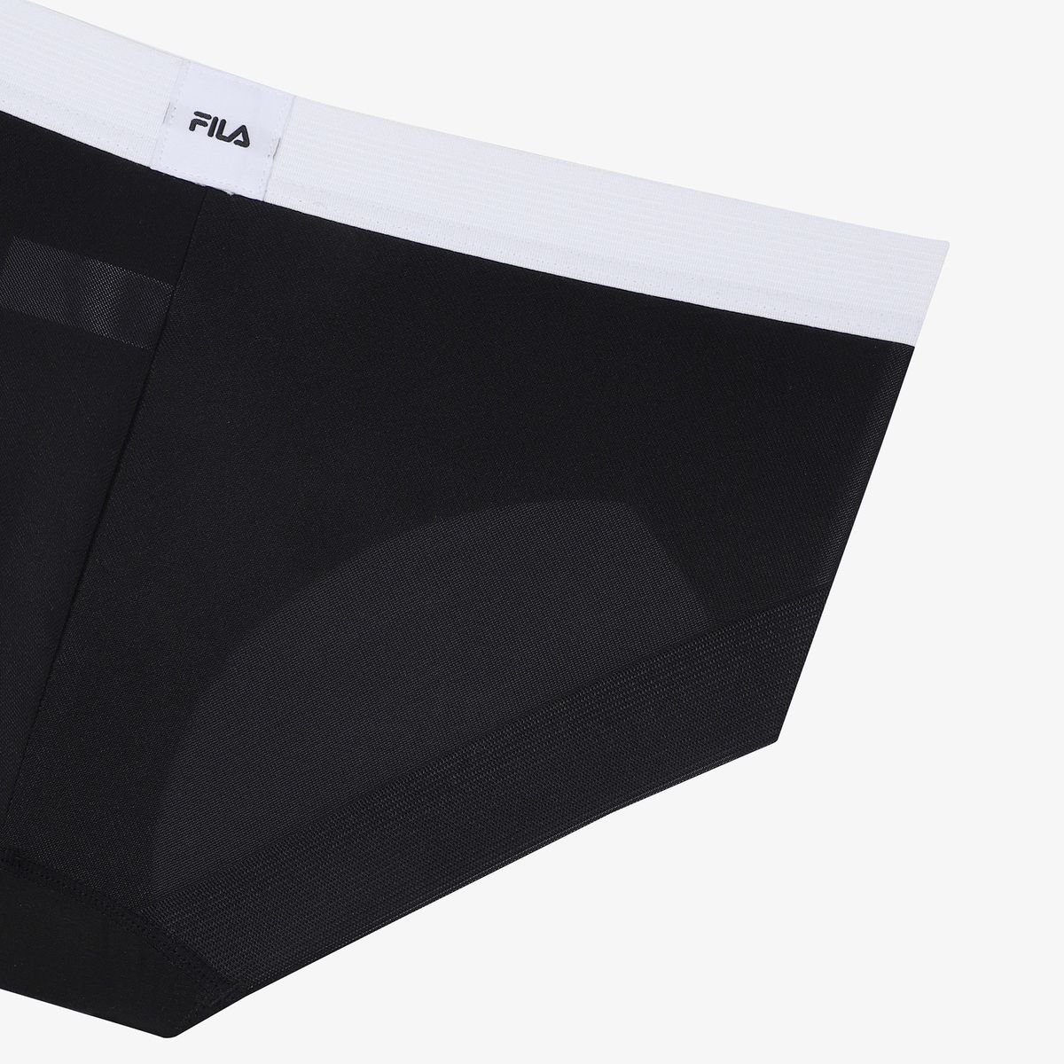 휠라언더웨어(FILA UNDERWEAR) F코튼 햄 팬티(FI4DRH1111FBLK)