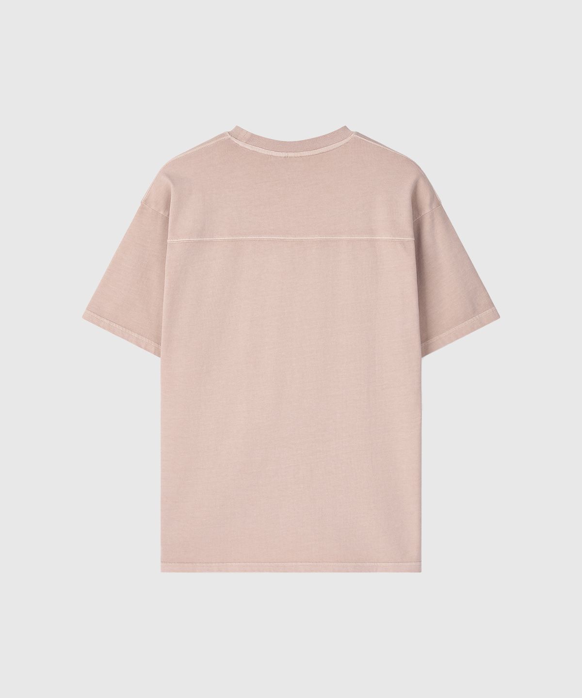 페이크캠퍼(FAKE CAMPER) 베이직 피그먼트 반팔 티셔츠 [BEIGE]