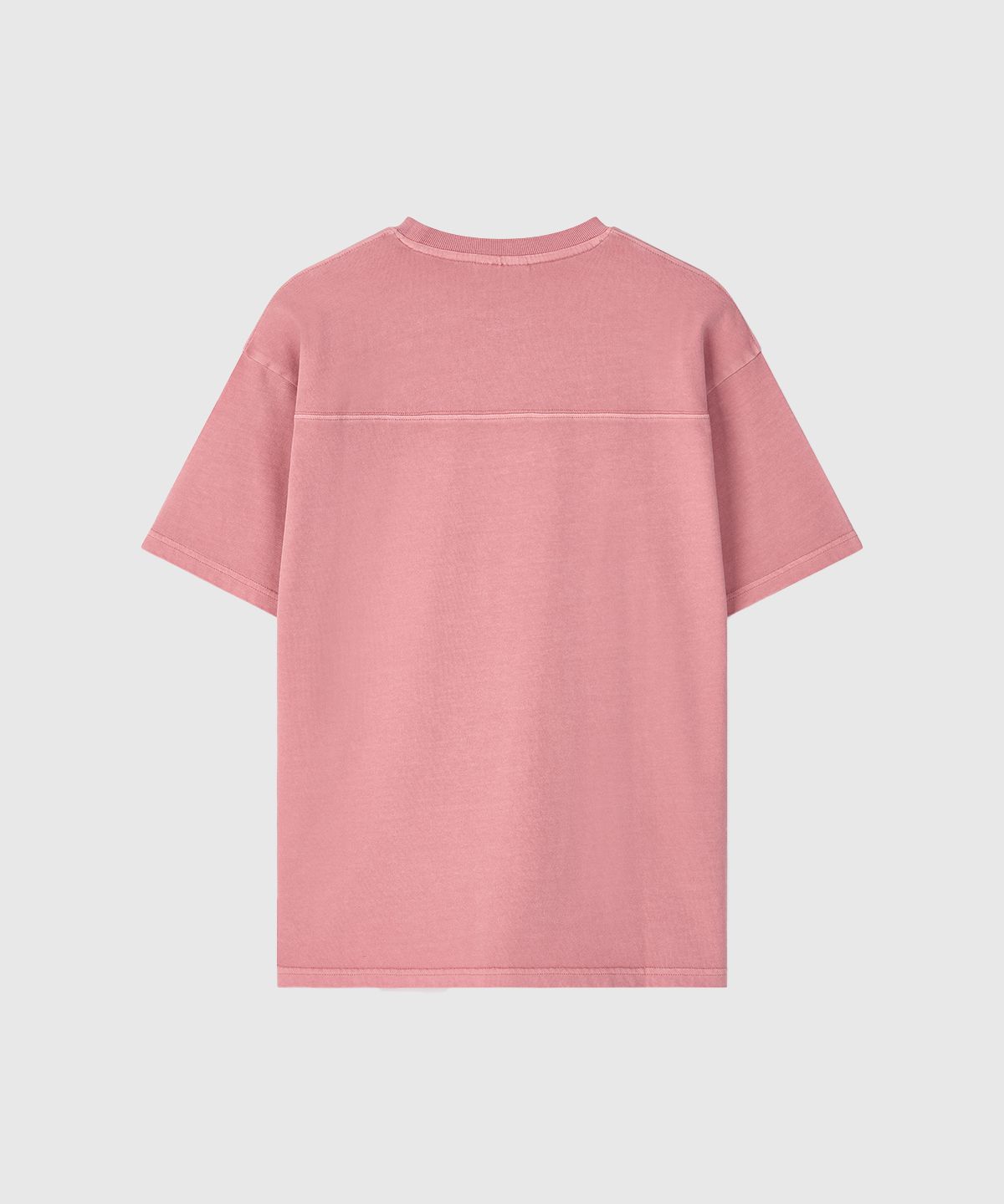 페이크캠퍼(FAKE CAMPER) 베이직 피그먼트 반팔 티셔츠 [PINK]