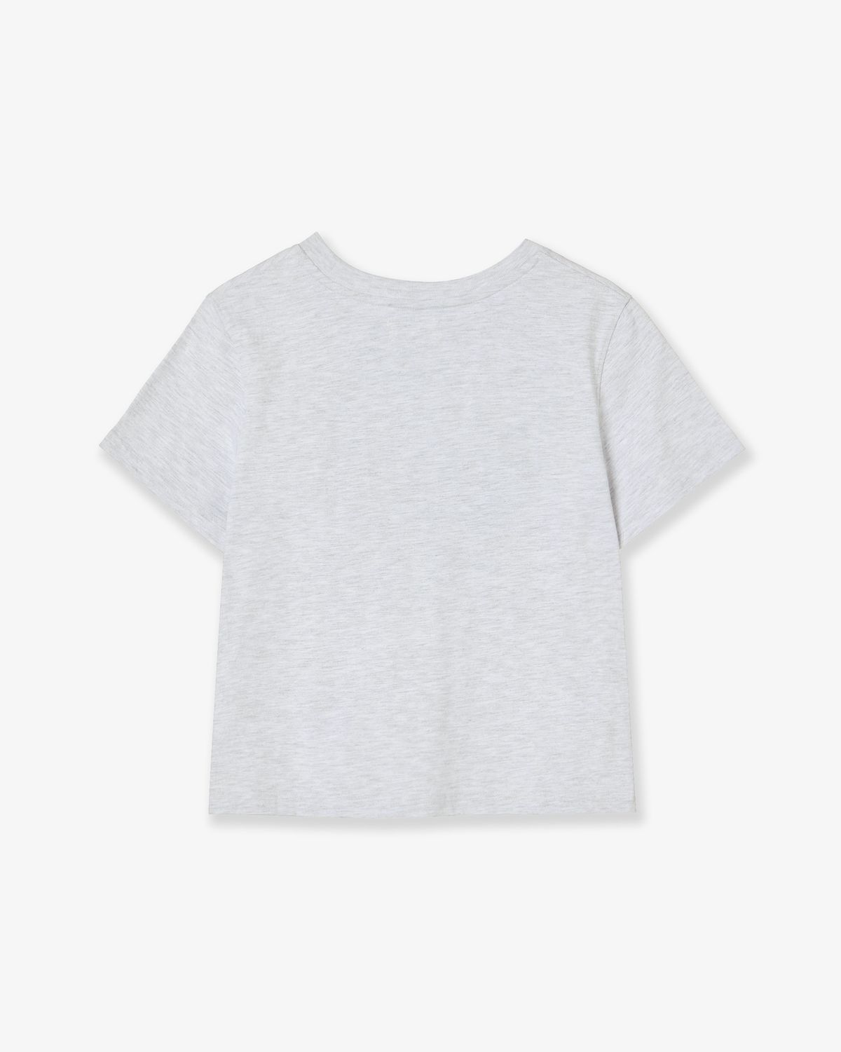 에이이에이이(AEAE) WEB LOGO CROP T-SHIRTS [LIGHT GREY]